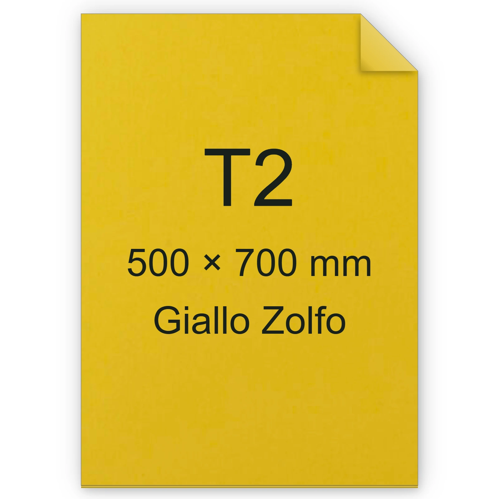 Cartoncino Favini, Burano, 250 g/m², T2, GIALLO ZOLFO 51 BRA851t2