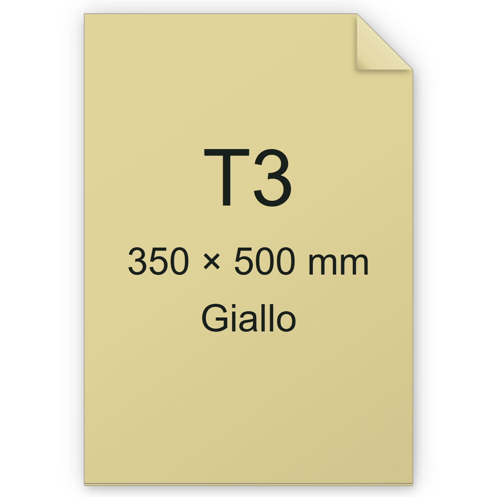 Cartoncino Favini, Burano, 120 g/m², T3, GIALLO 07 bra794T3