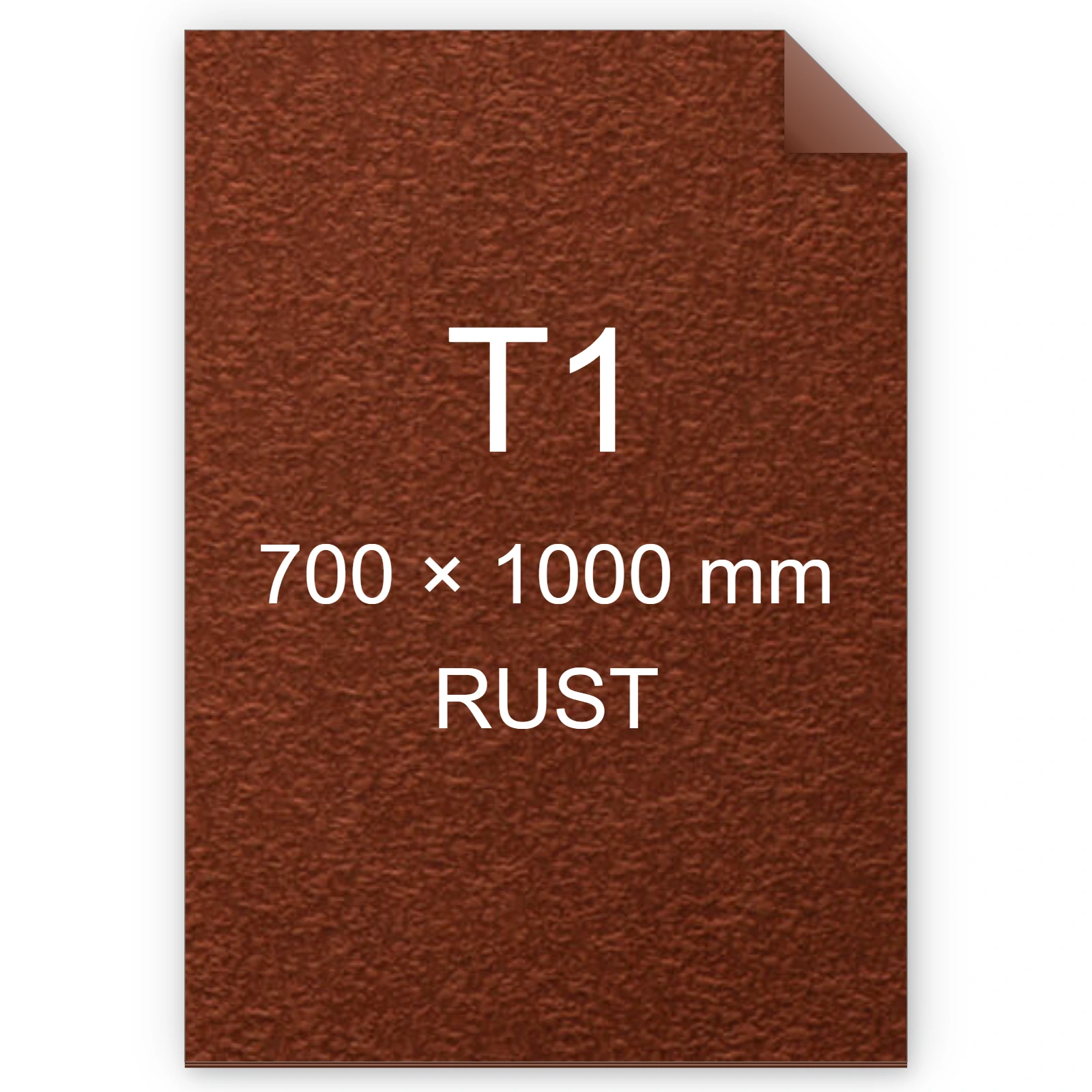 Cartoncino Favini, Tokyo, 350 g/m², T1, RUST bra6614t1