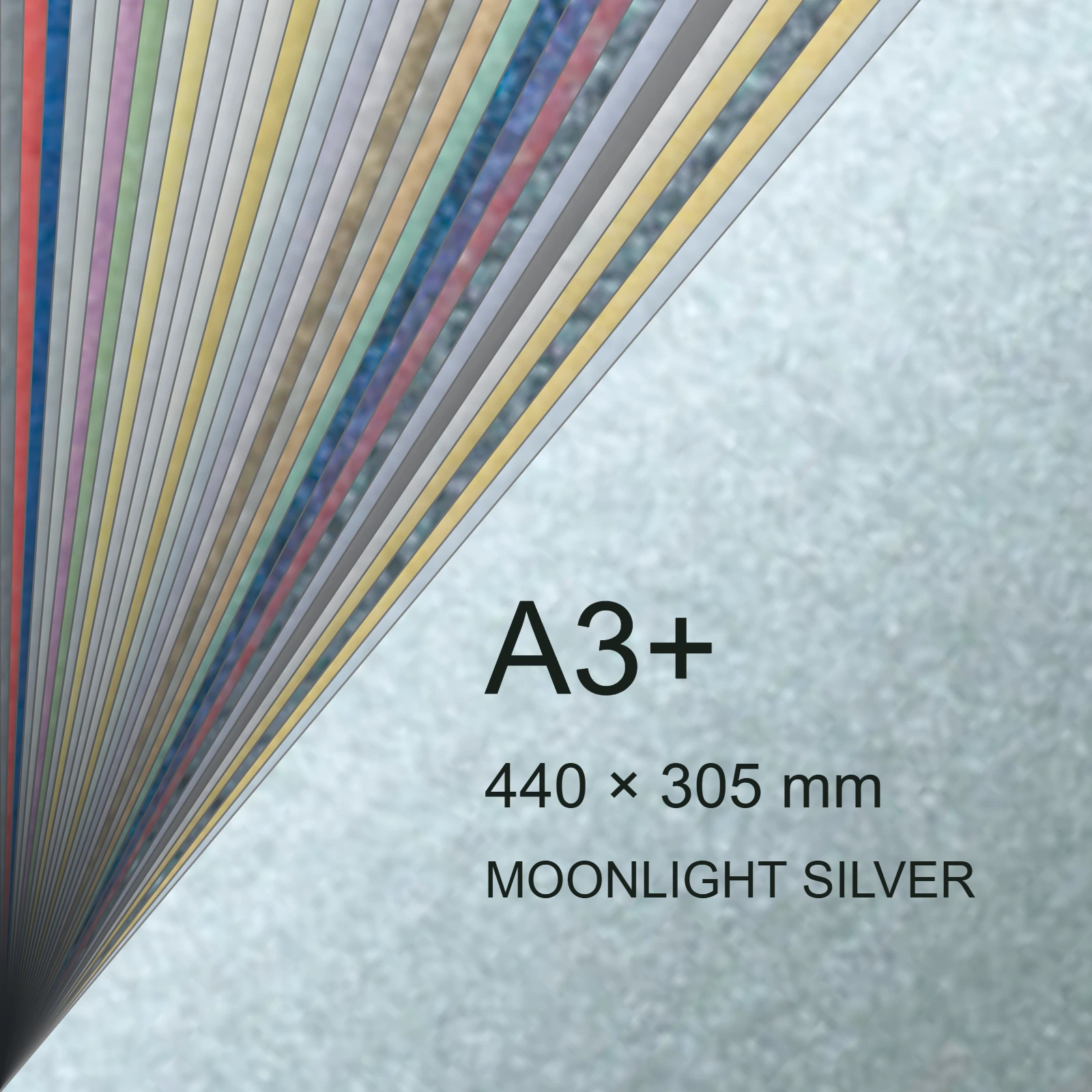 Cartoncino Favini, Majestic Classic, 290 g/m², A3+, MOONLIGHT SILVER bra754a3+ - immagine aggiuntiva