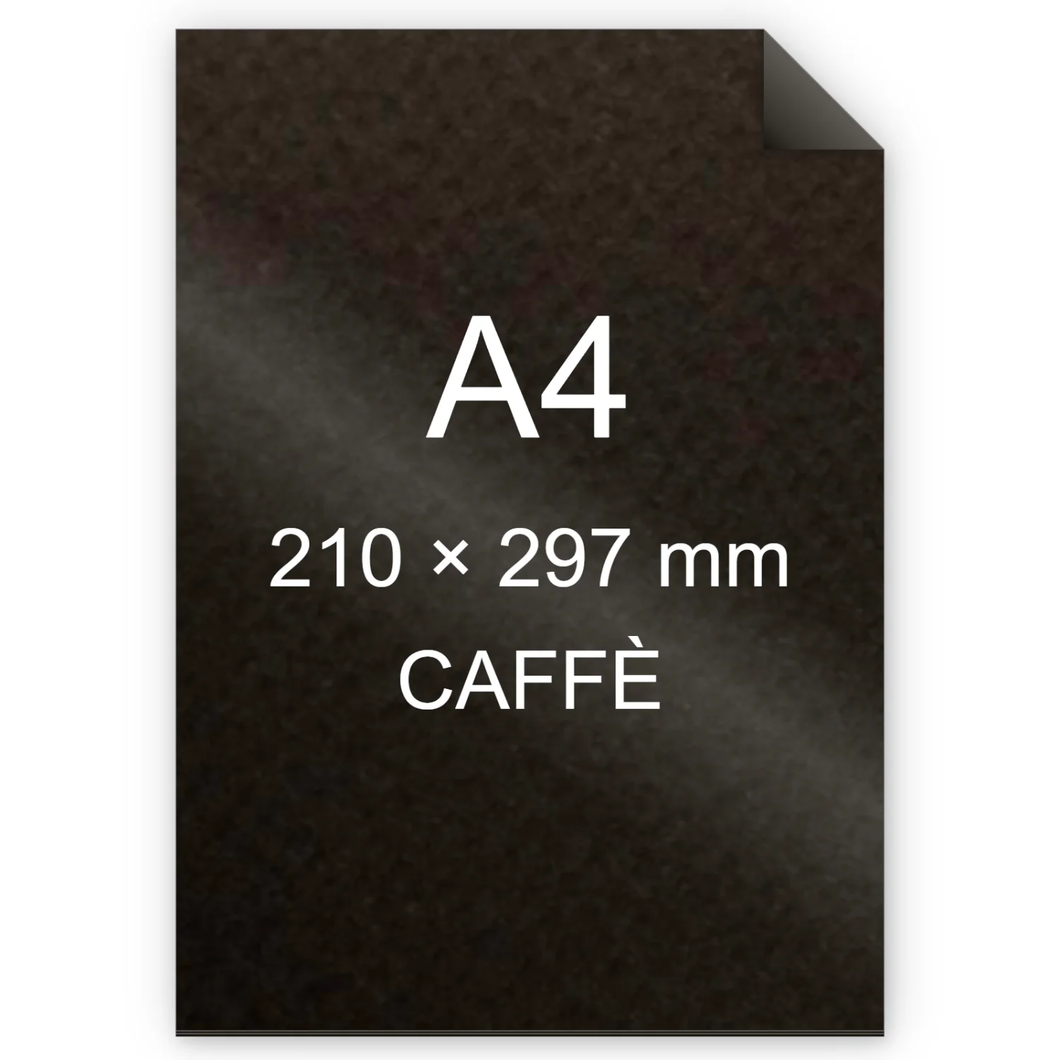 Cartoncino Favini, Prisma Plastificato, 250 g/m², A4, CAFFÈ bra1314