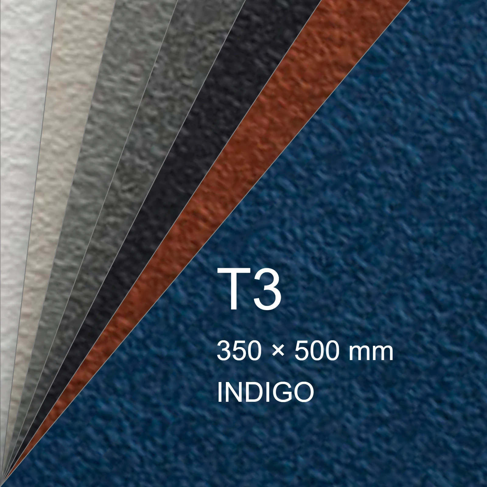 Cartoncino Favini, Tokyo, 350 g/m², T3, INDIGO bra6612t3 - immagine aggiuntiva