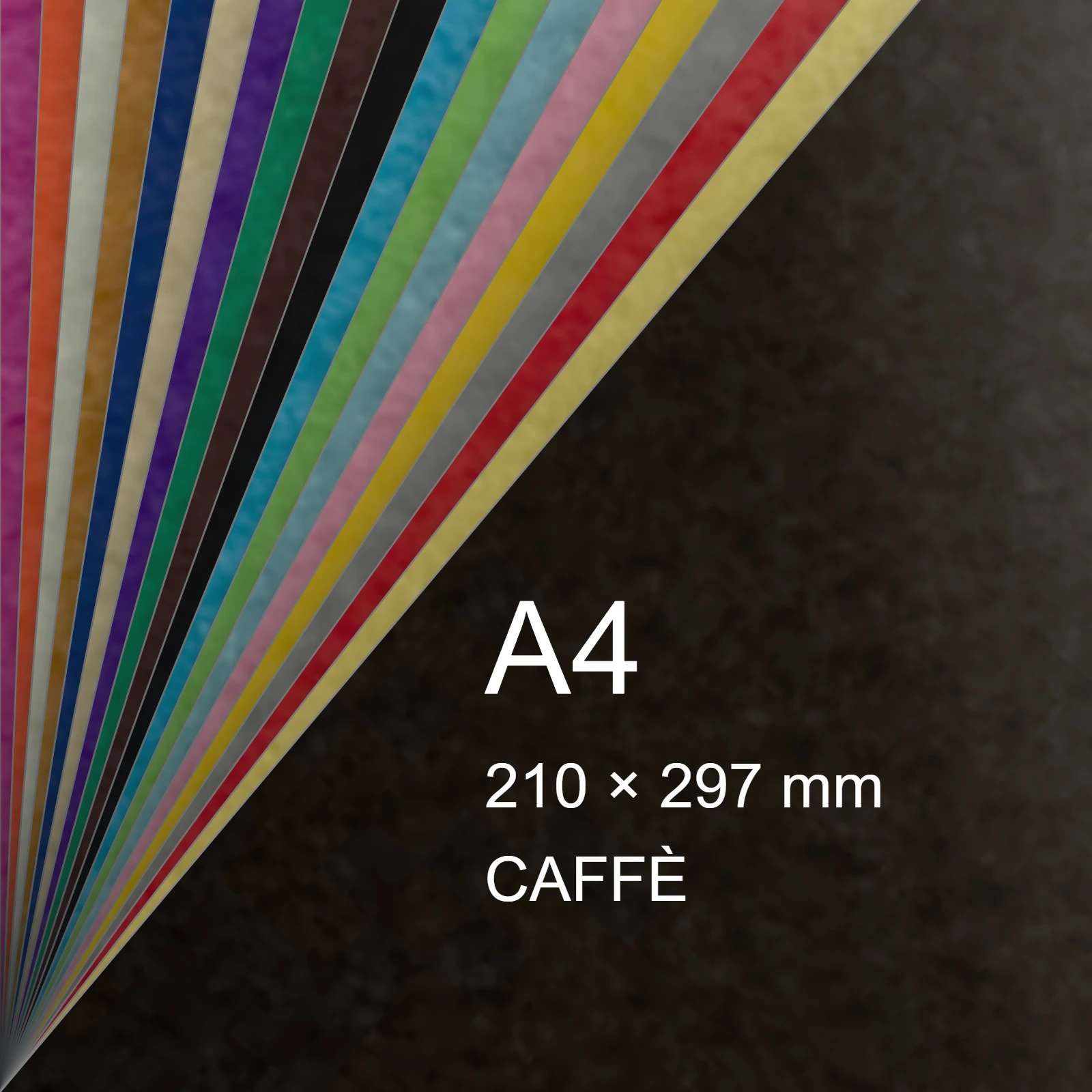 Cartoncino Favini, Prisma Plastificato, 250 g/m², A4, CAFFÈ bra1314 - immagine aggiuntiva