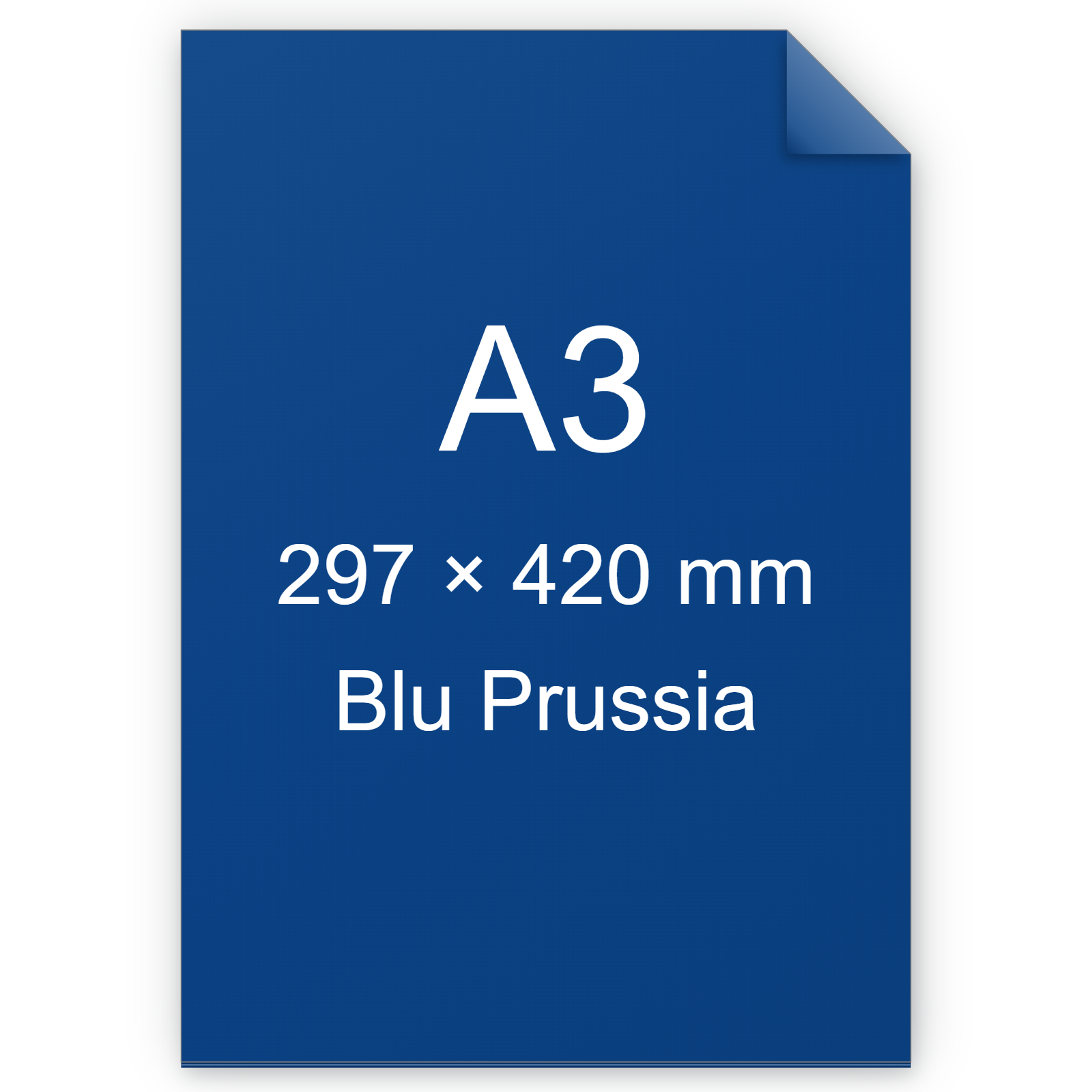 Cartoncino Favini, Burano, 200 g/m², A3, BLU PRUSSIA 62 BRA600a3