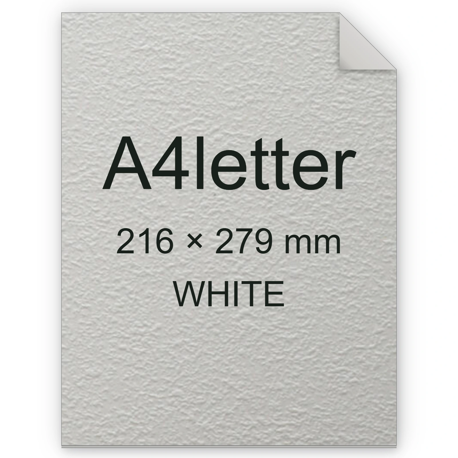 Cartoncino Favini, Tokyo, 120 g/m², A4letter, WHITE bra6601a4letter