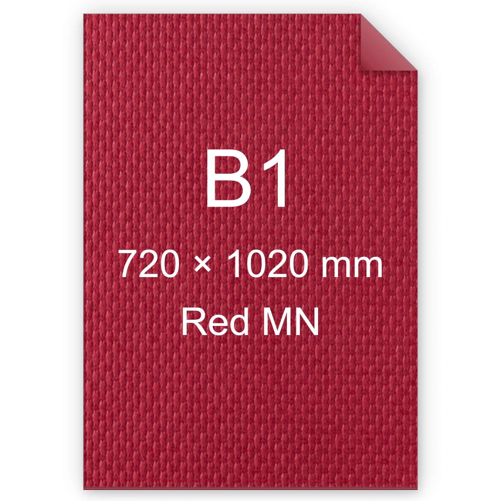 Cartoncino Favini, Classy Covers, 120 g/m², B1, RED MN bra6618b1