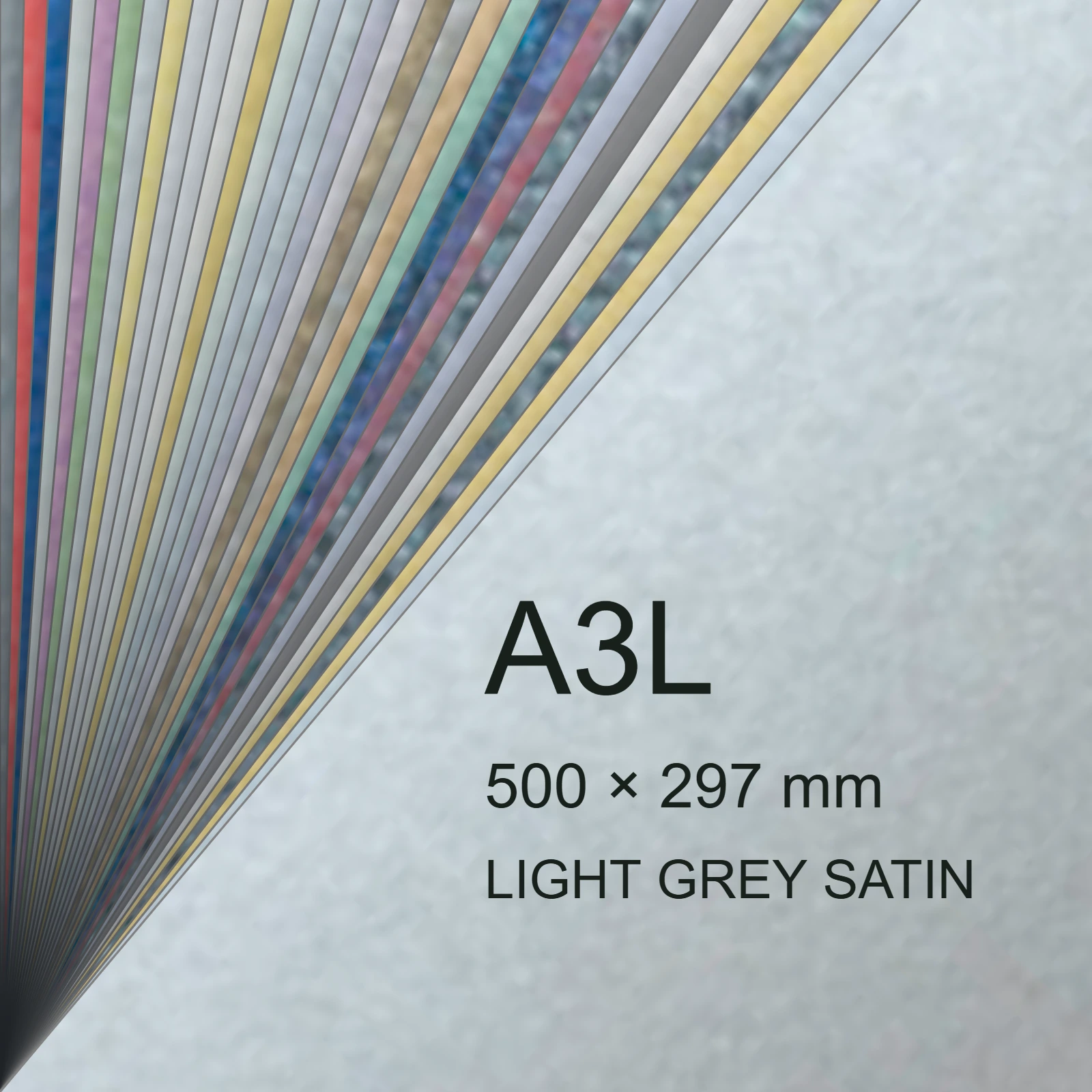 Cartoncino Favini, Majestic Satin, 290 g/m², A3L, LIGHT GREY SATIN bra980a3l - immagine aggiuntiva