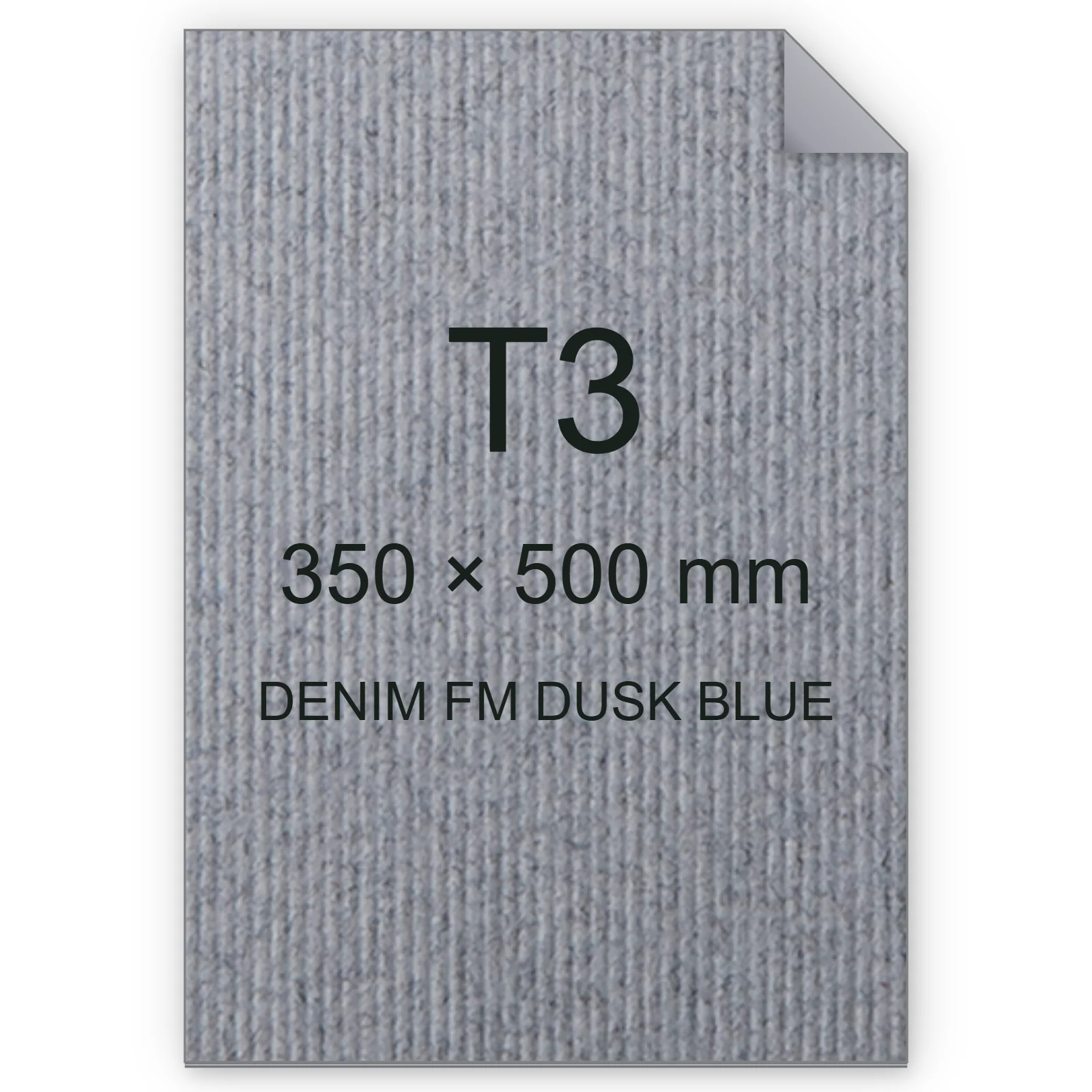 Cartoncino Favini, Refit, 250 g/m², T3, DENIM FM DUSK BLUE bra6739t3
