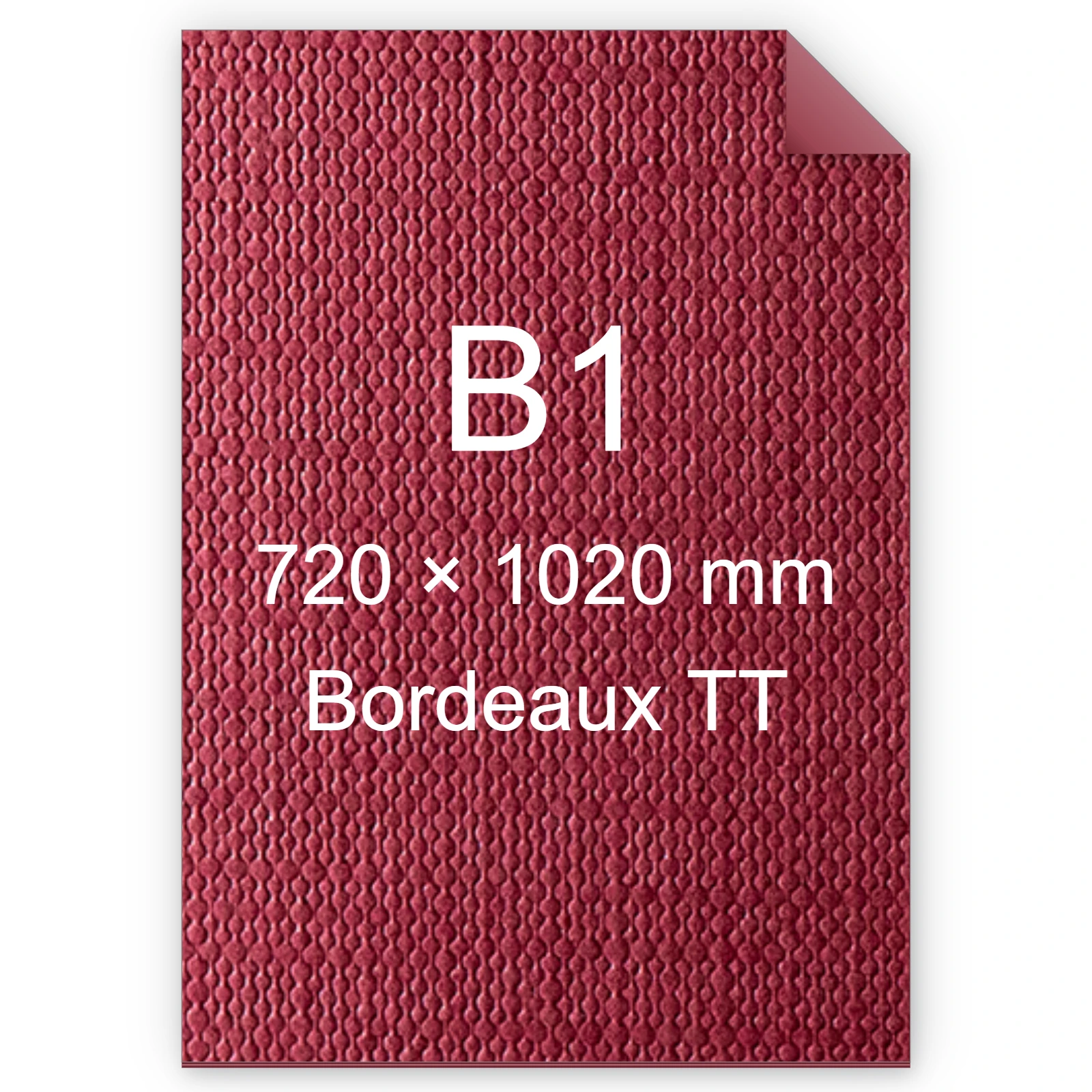 Cartoncino Favini, Classy Covers, 120 g/m², B1, BORDEAUX TT bra6623b1