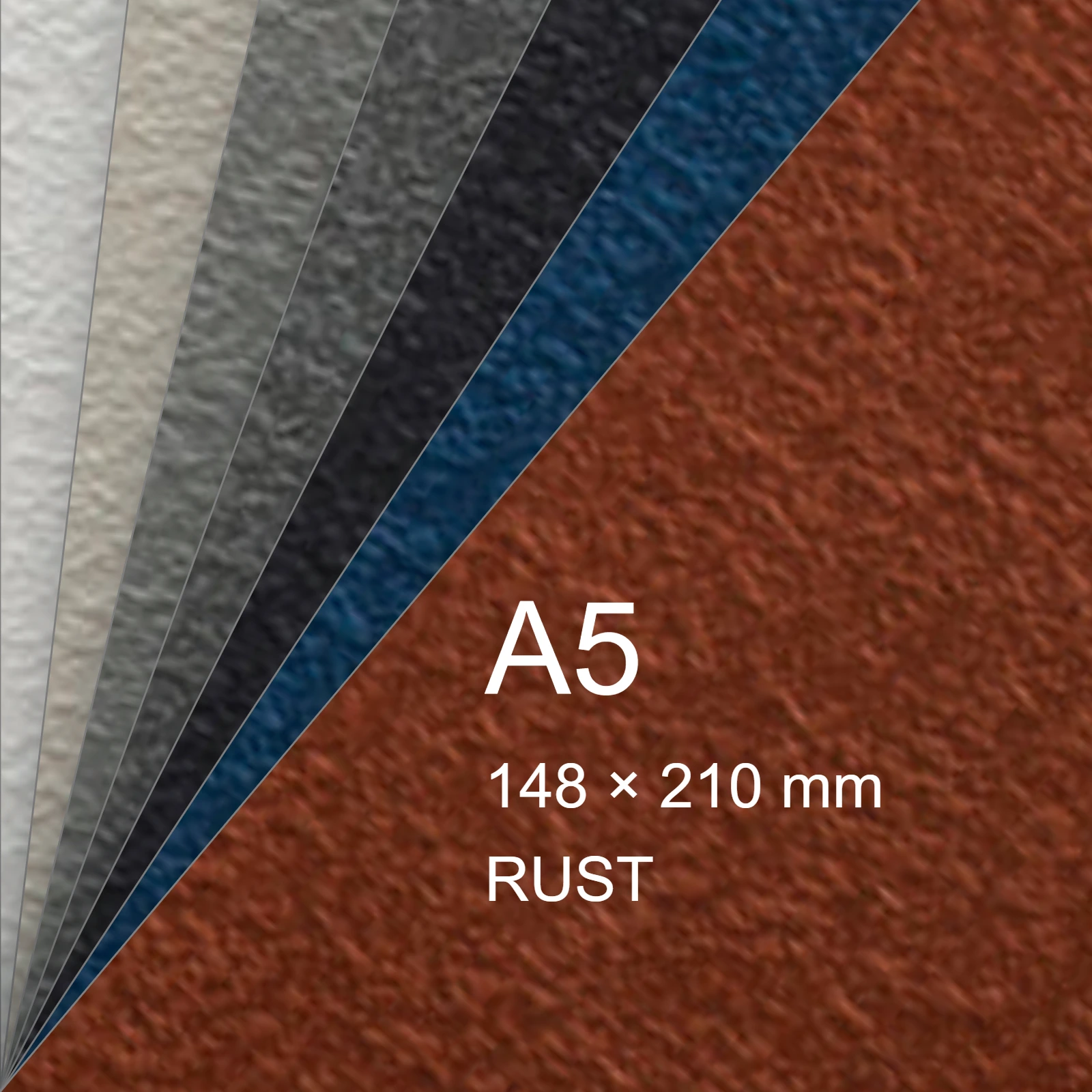 Cartoncino Favini, Tokyo, 120 g/m², A5, RUST bra6613a5 - immagine aggiuntiva
