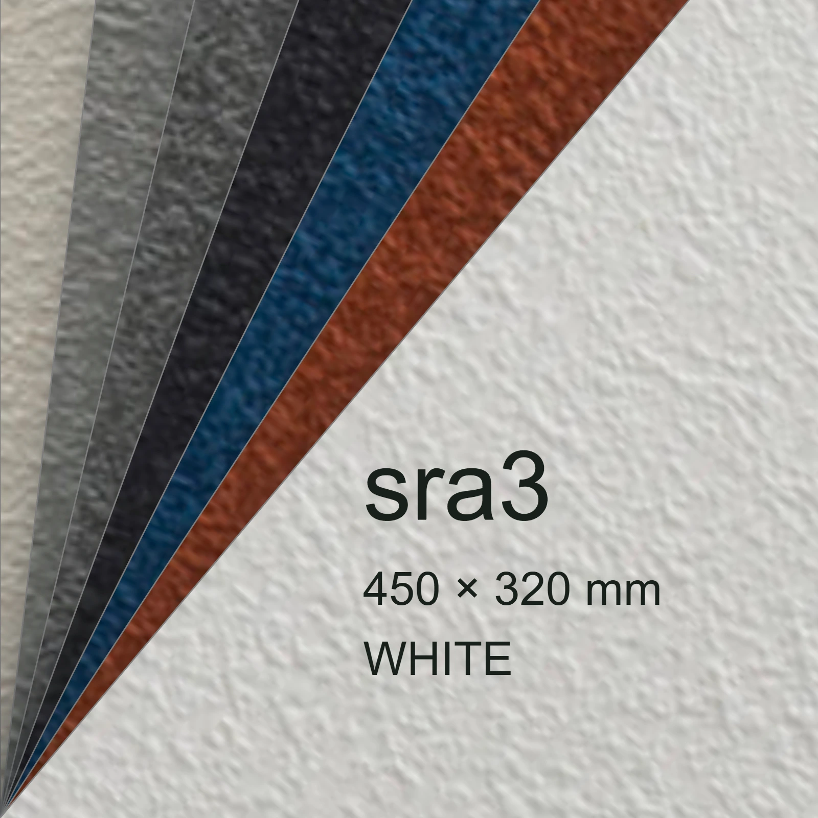 Cartoncino Favini, Tokyo, 120 g/m², sra3, WHITE bra6601sra3 - immagine aggiuntiva