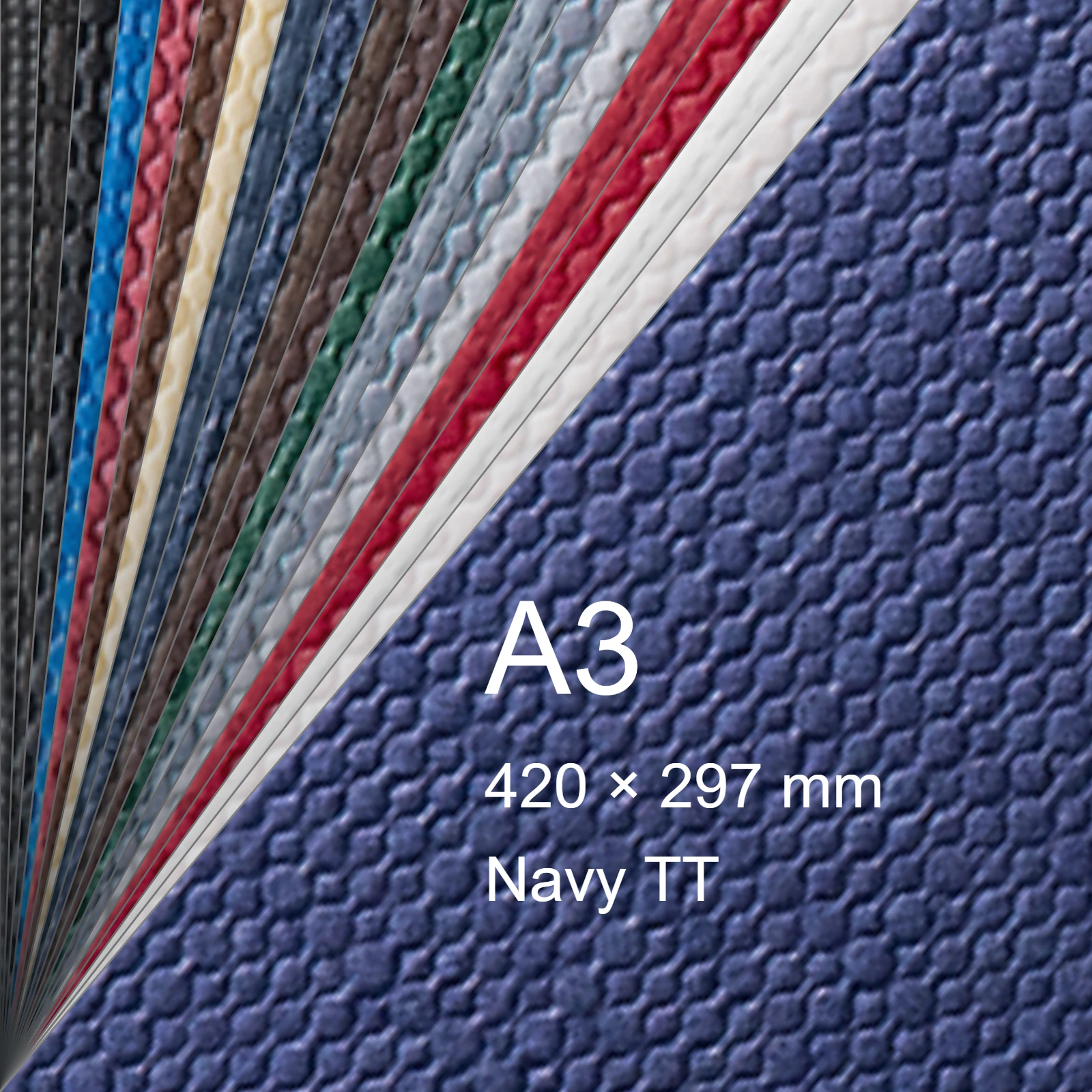 Cartoncino Favini, Classy Covers, 120 g/m², A3, NAVY TT bra6626a3 - immagine aggiuntiva