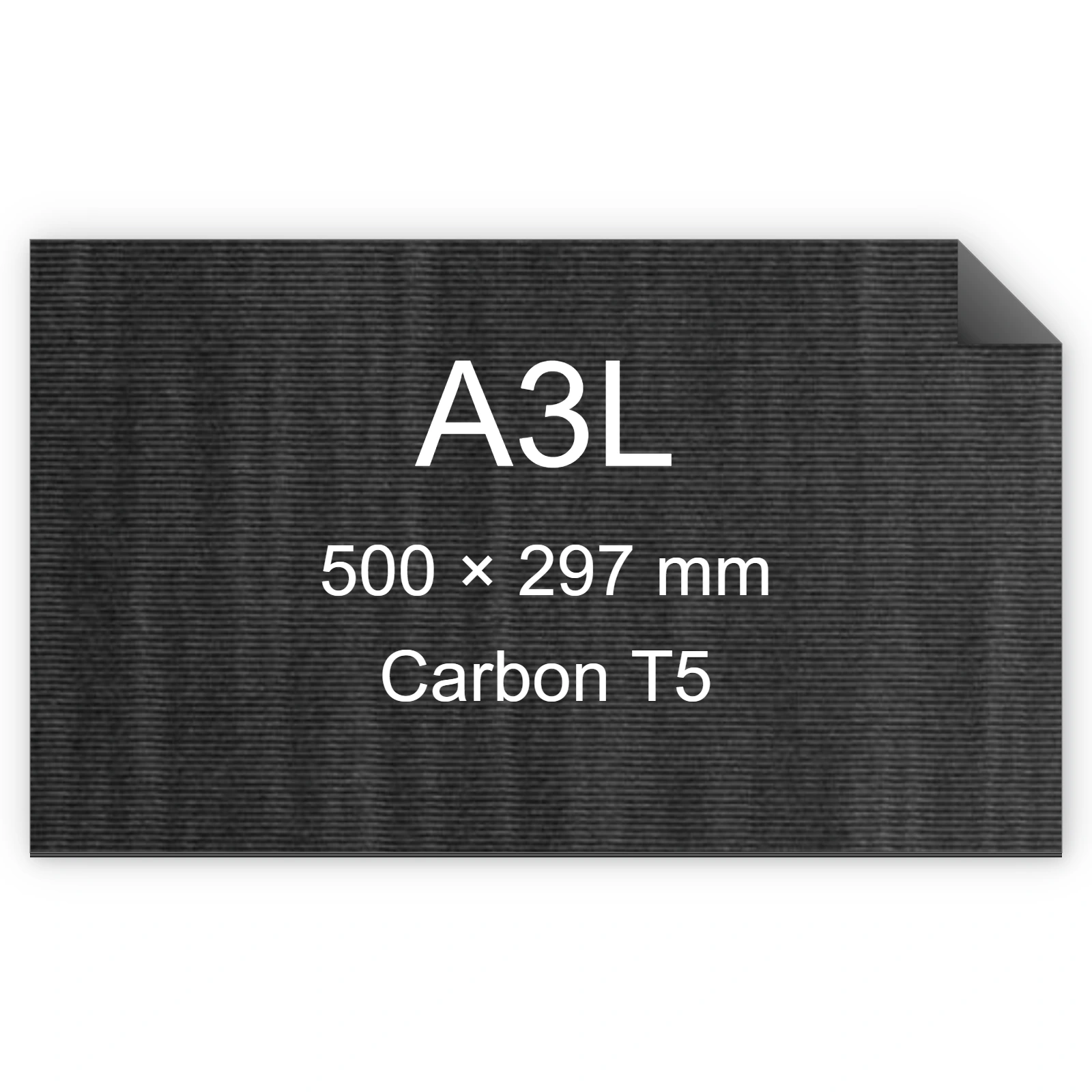 Carta Favini, Classy Covers, 115 g/m², A3L, CARBON T5 bra6649a3l