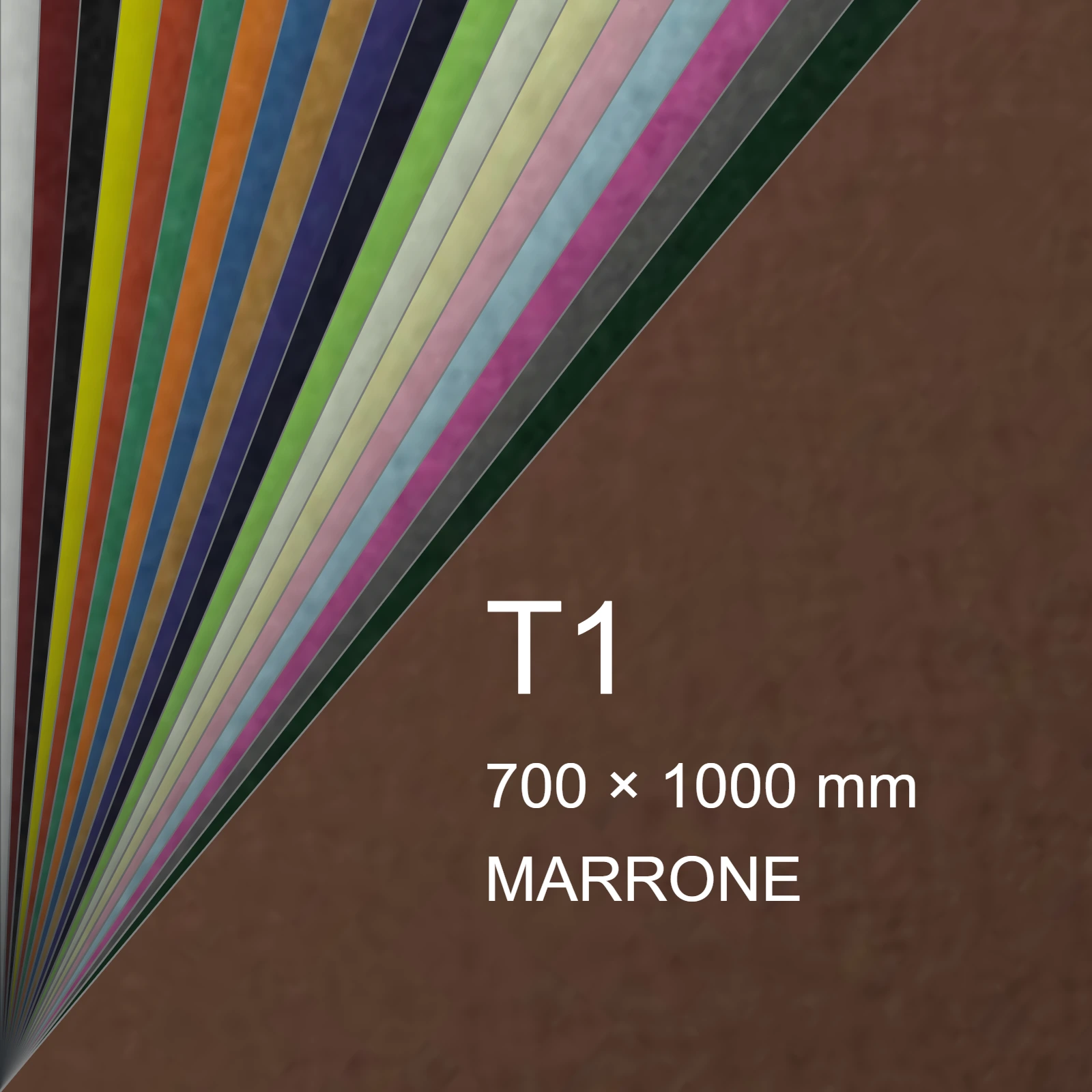 Cartoncino Favini, Prisma Color Sigillo Monoruvido, 220 g/m², T1, MARRONE 08 FAVA33N0A1 - immagine aggiuntiva