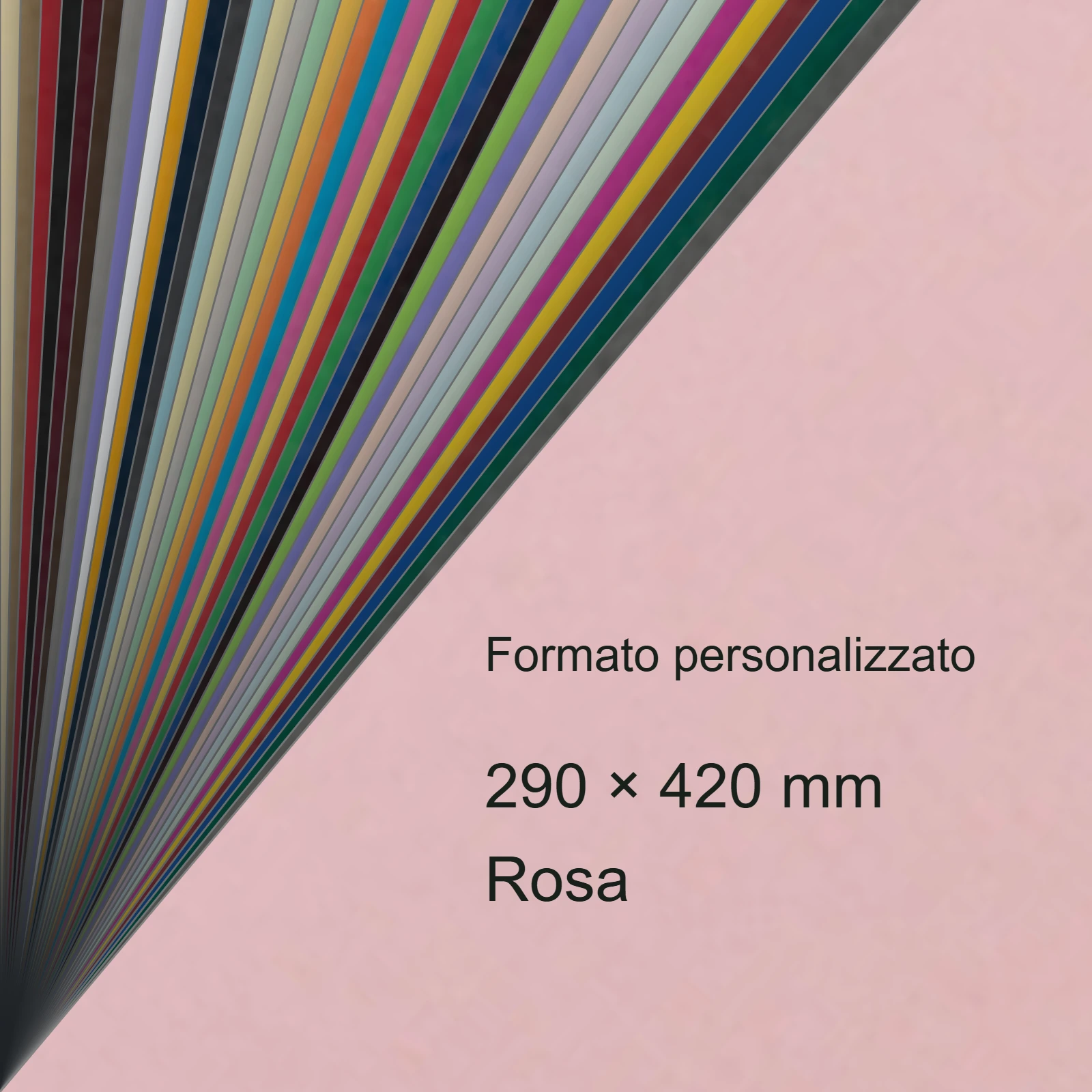Cartoncino Favini, Burano, 140 g/m², 297x420 mm, ROSA 10 bra559A3 - immagine aggiuntiva