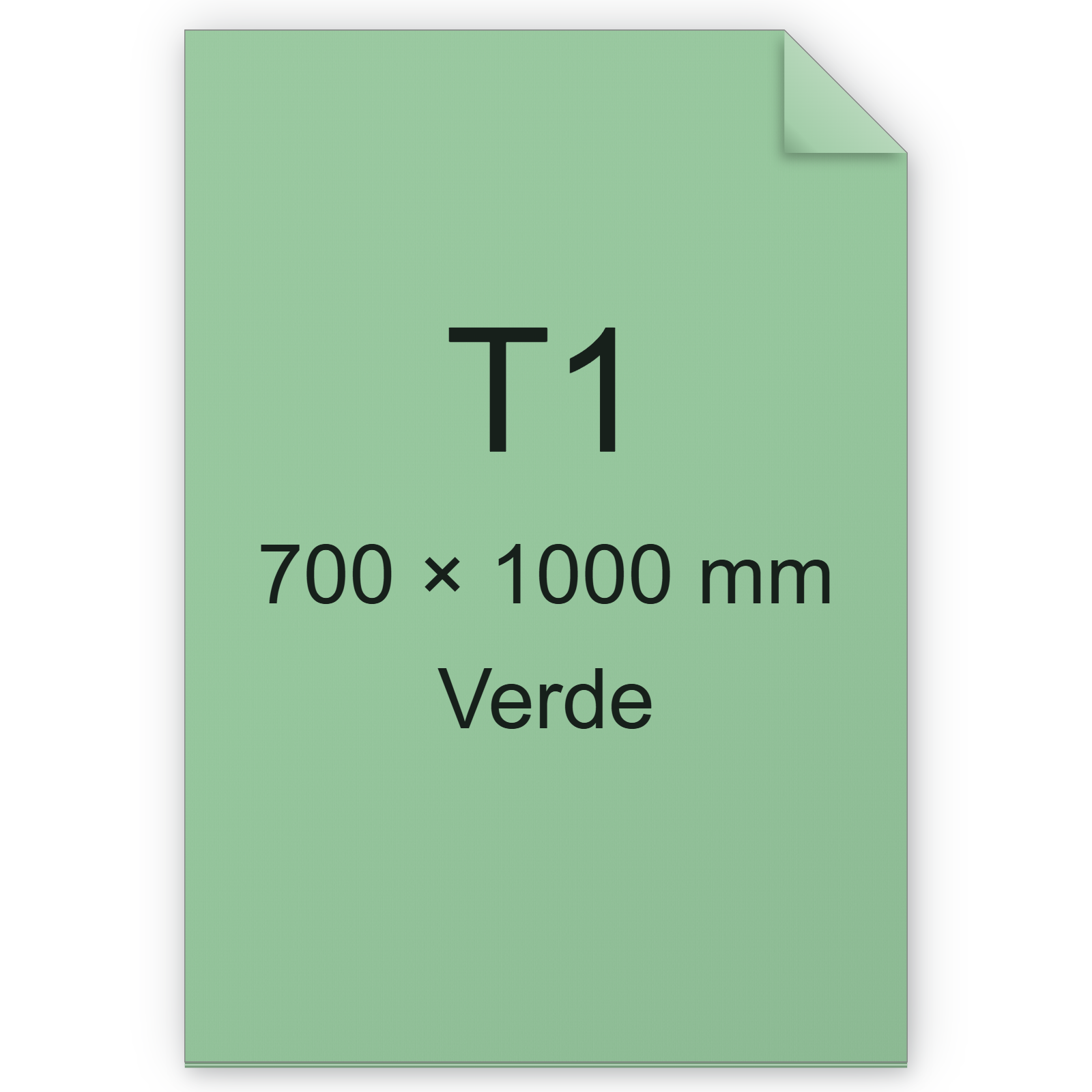 Cartoncino Favini, Burano, 200 g/m², T1, VERDE 09 BRA563t1