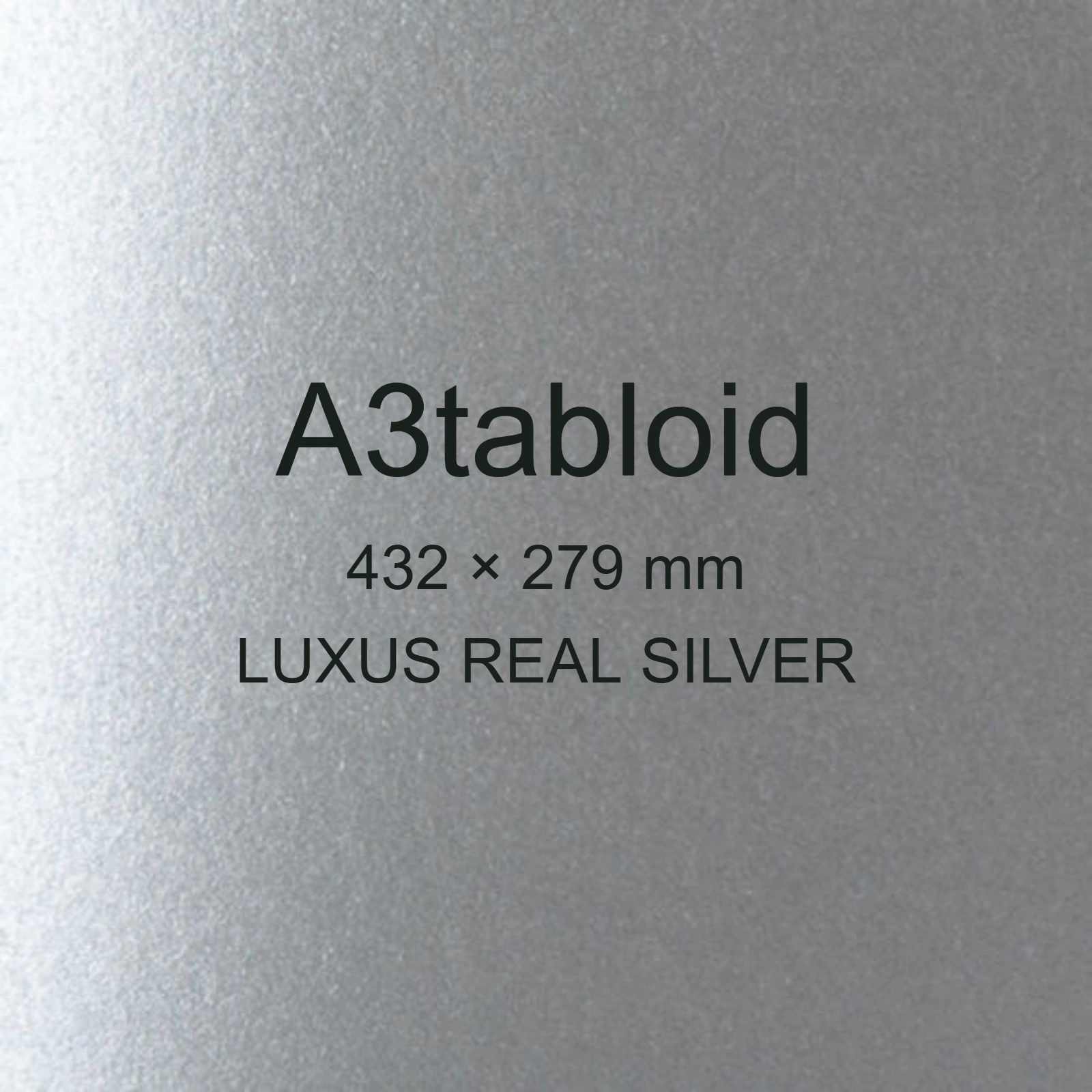 Cartoncino Favini, Majestic Digital HP Indigo, 250 g/m², A3tabloid, LUXUS REAL SILVER bra6549a3tabloid - immagine aggiuntiva