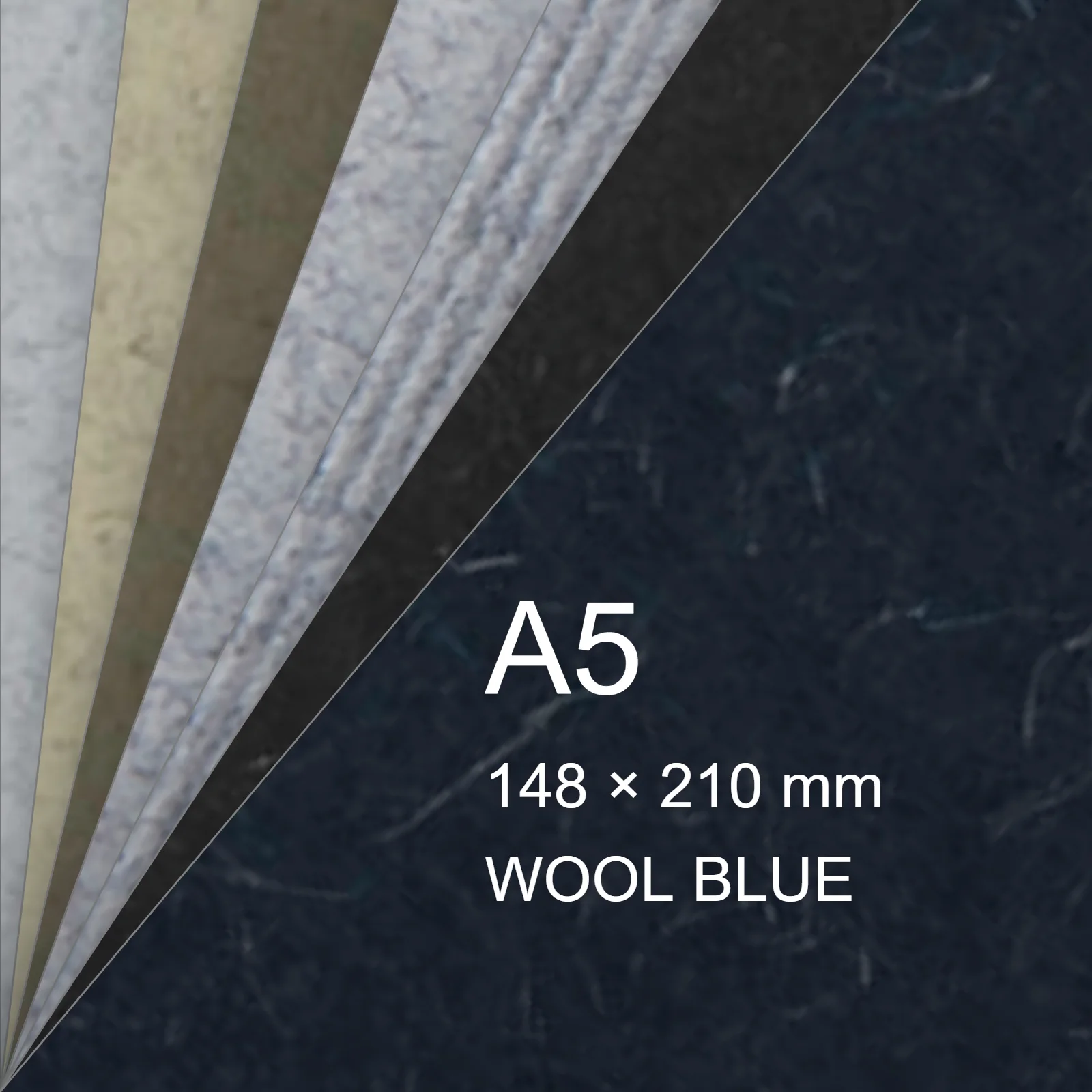 Cartoncino Favini, Refit, 250 g/m², A5, WOOL BLUE bra6741a5 - immagine aggiuntiva