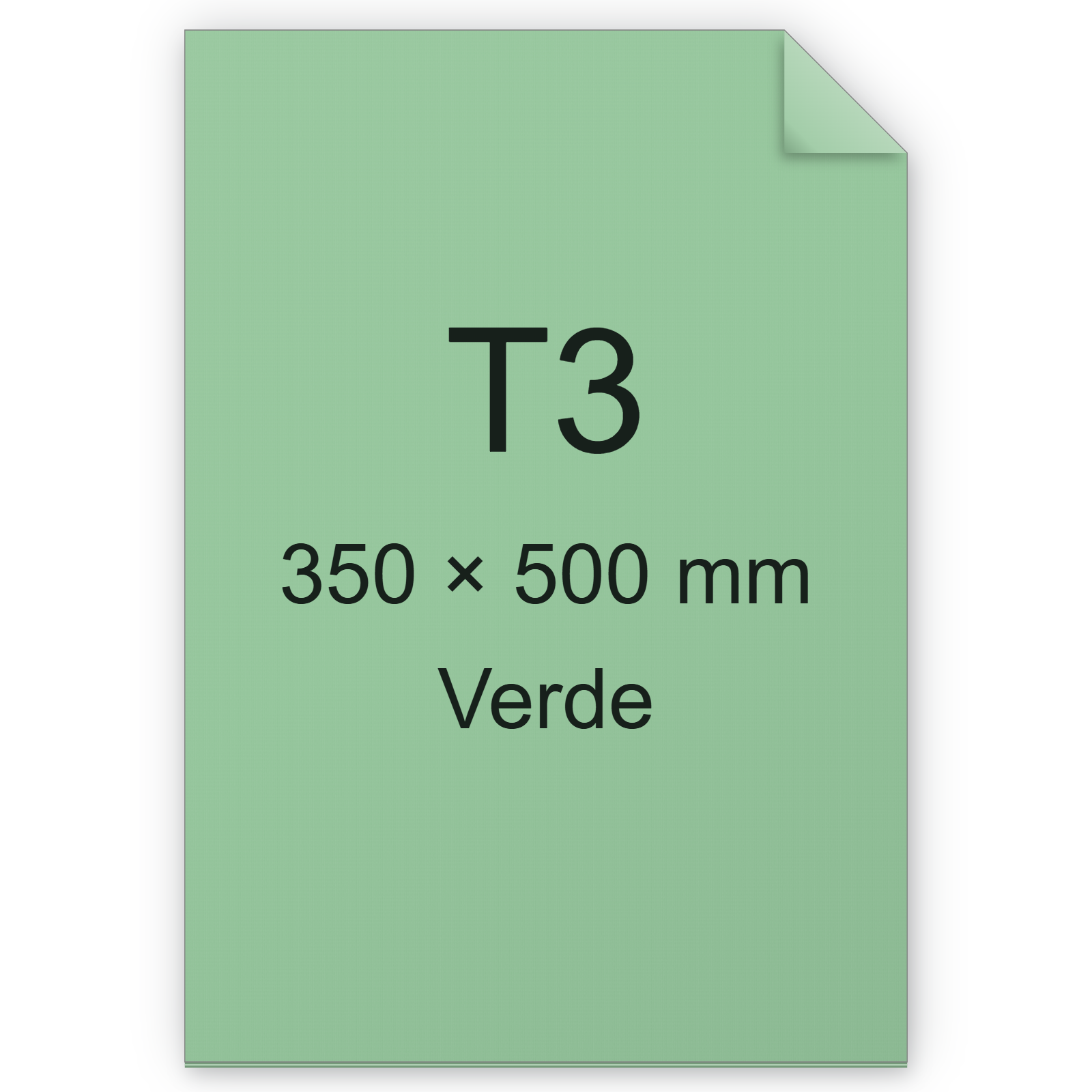 Cartoncino Favini, Burano, 120 g/m², T3, VERDE 09 bra798T3
