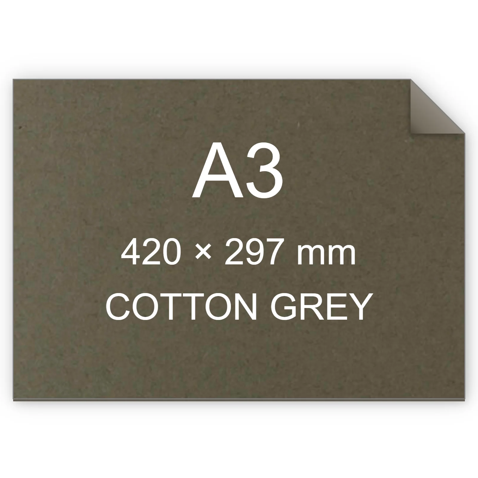 Cartoncino Favini, Refit, 250 g/m², A3, COTTON GREY bra6734a3