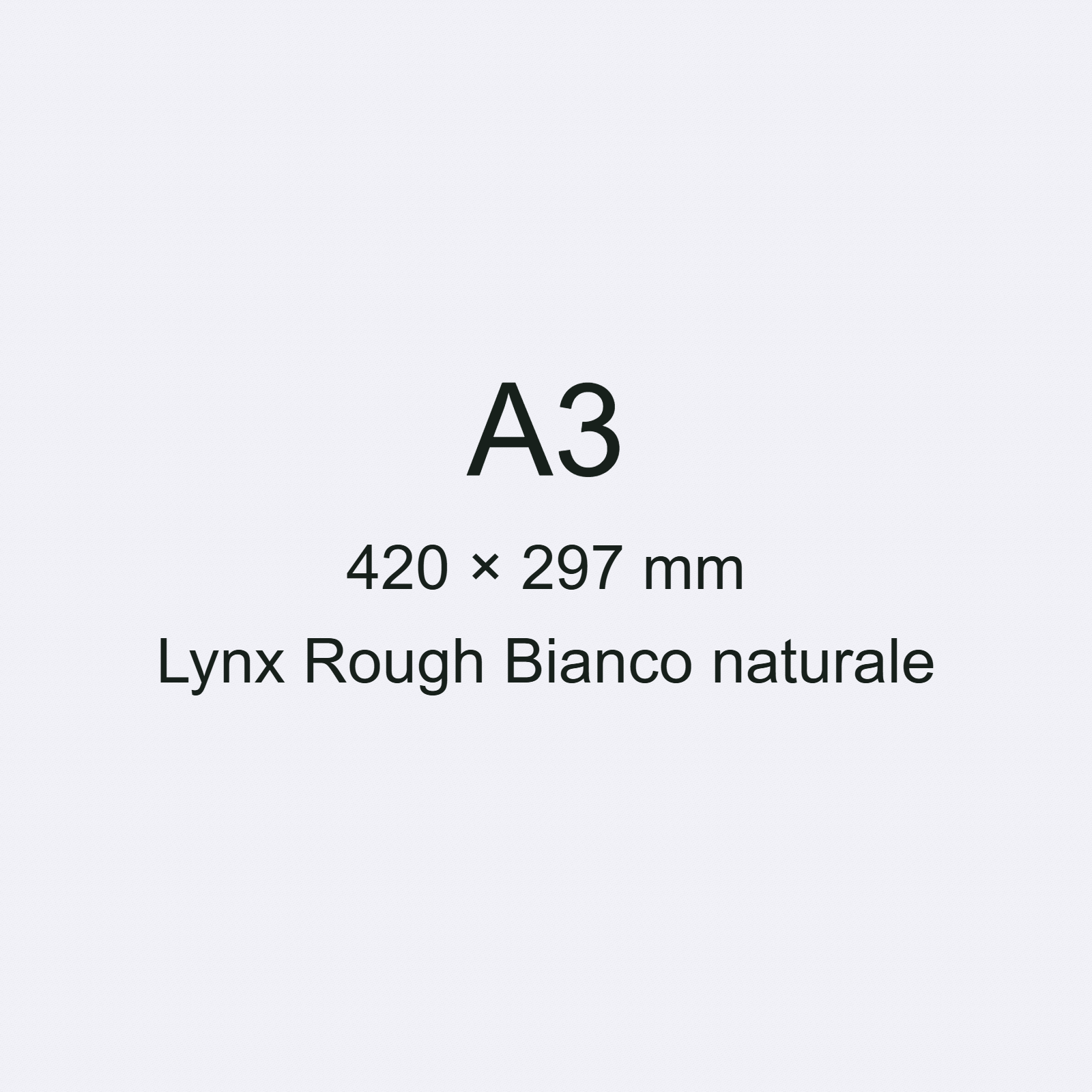 Cartoncino Lynx Rough, Munken, BiancoNATURALE, 120gr, a3 bra2578a3 - immagine aggiuntiva