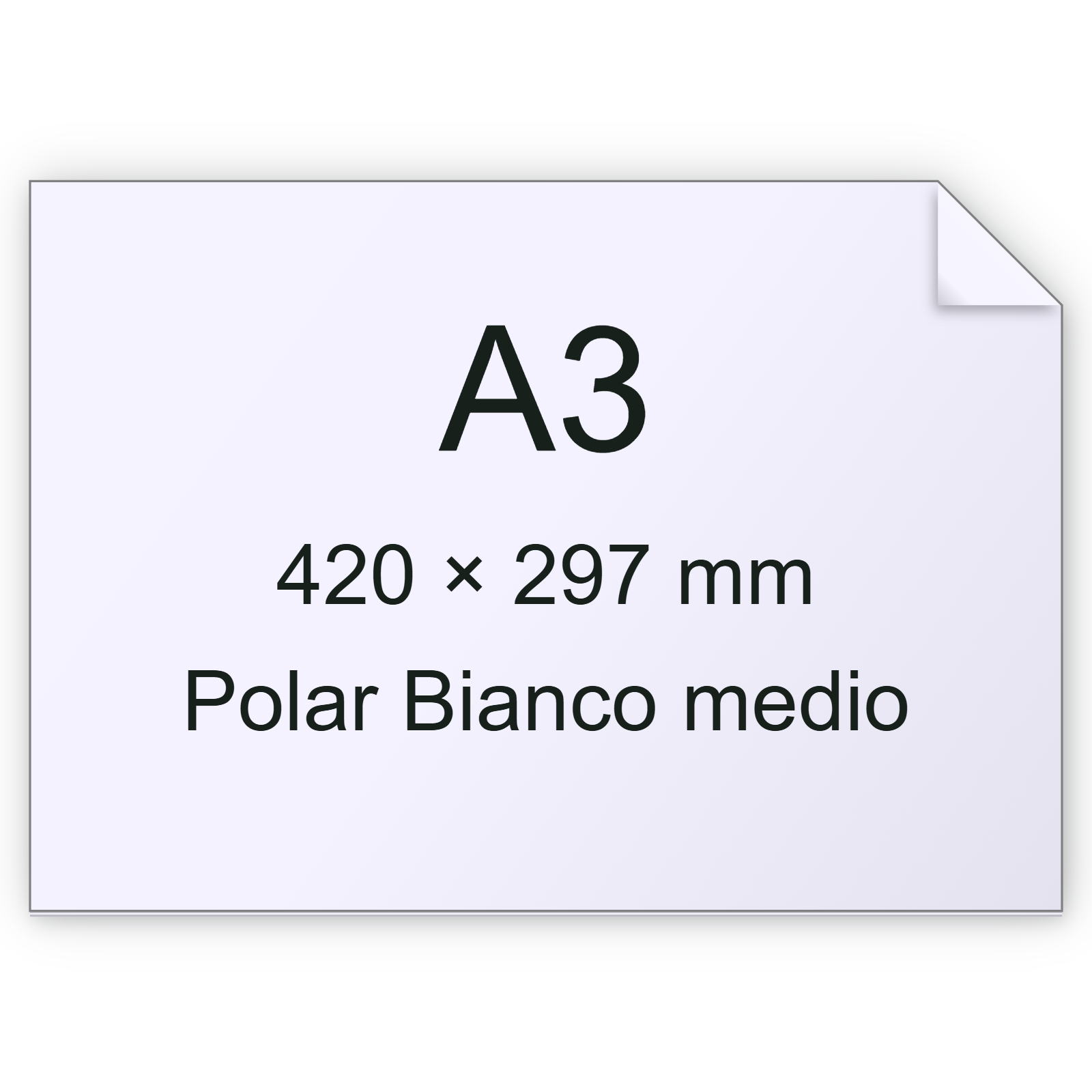 CartoncinoPolar, Munken, Bianco, 120gr, a3 bra1787a3