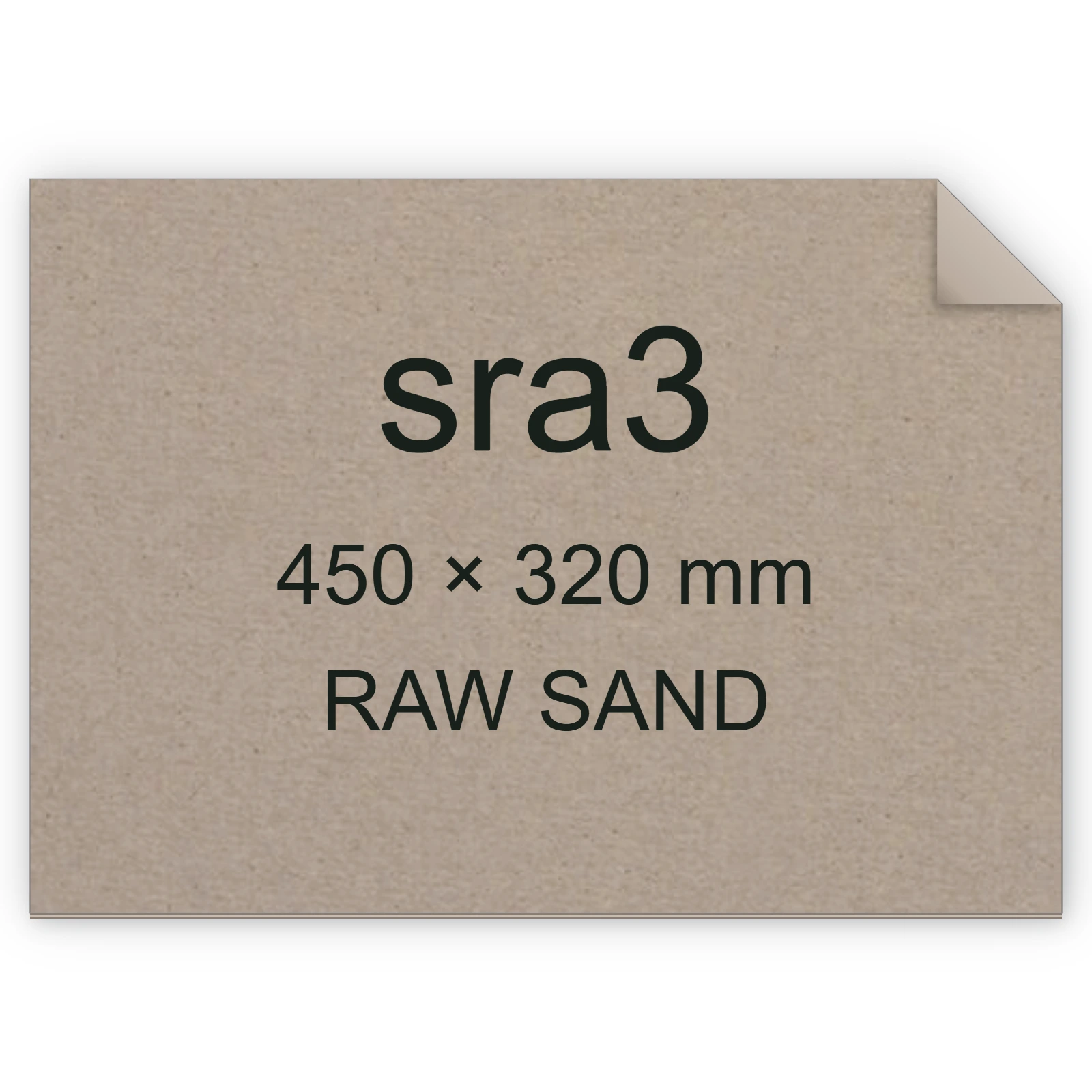Cartoncino Favini, Shiro Echo Raw, 200 g/m², sra3, RAW SAND bra6660sra3