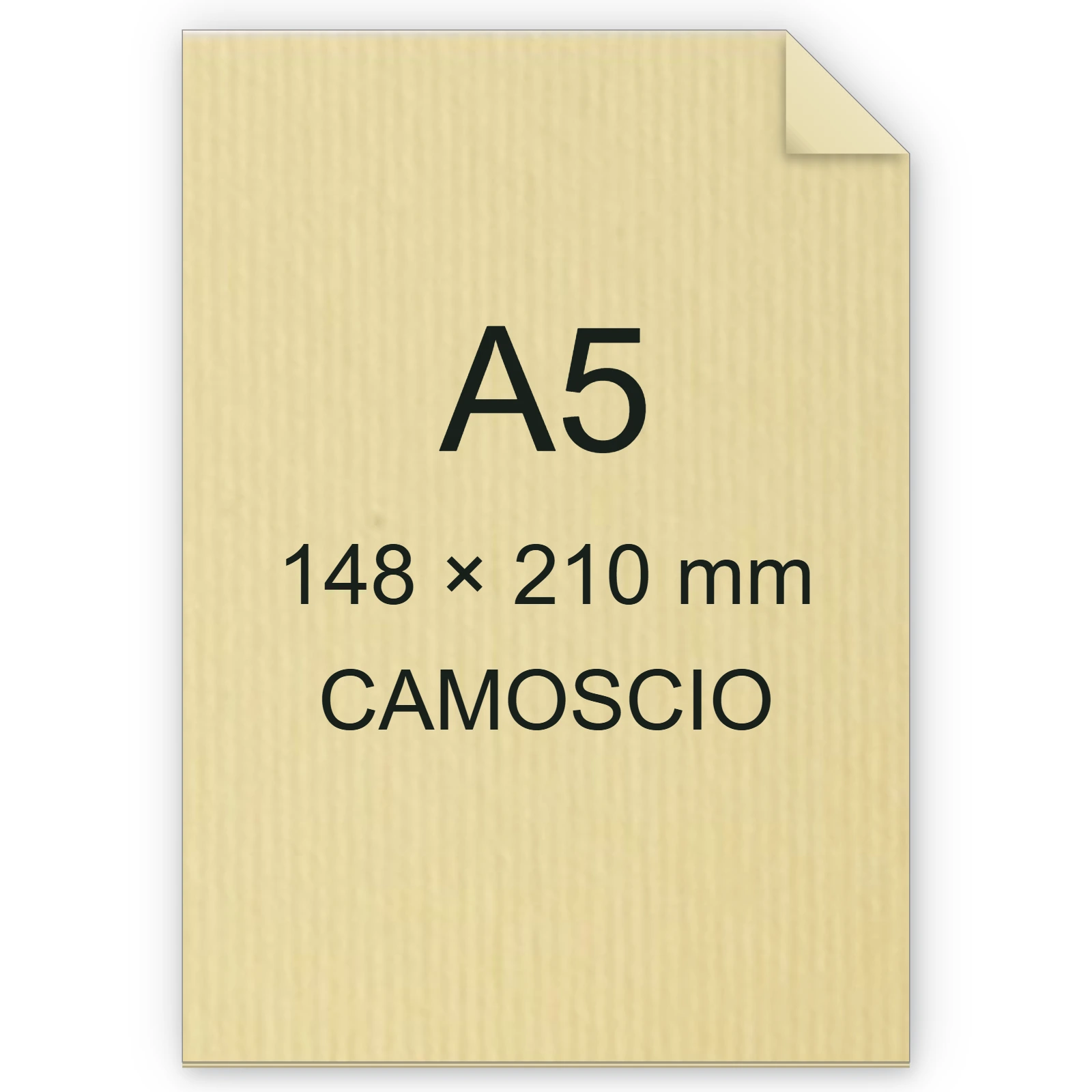Cartoncino Favini, Twill, 240 g/m², A5, CAMOSCIO bra692a5