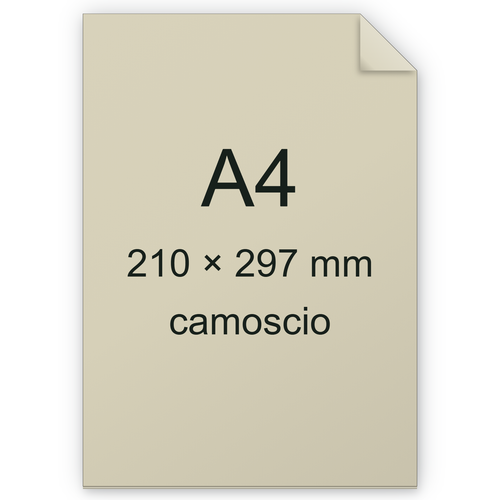 Cartoncino Cordenons Formosa myRecy FSR CAMOSCIO, A4, 140gr