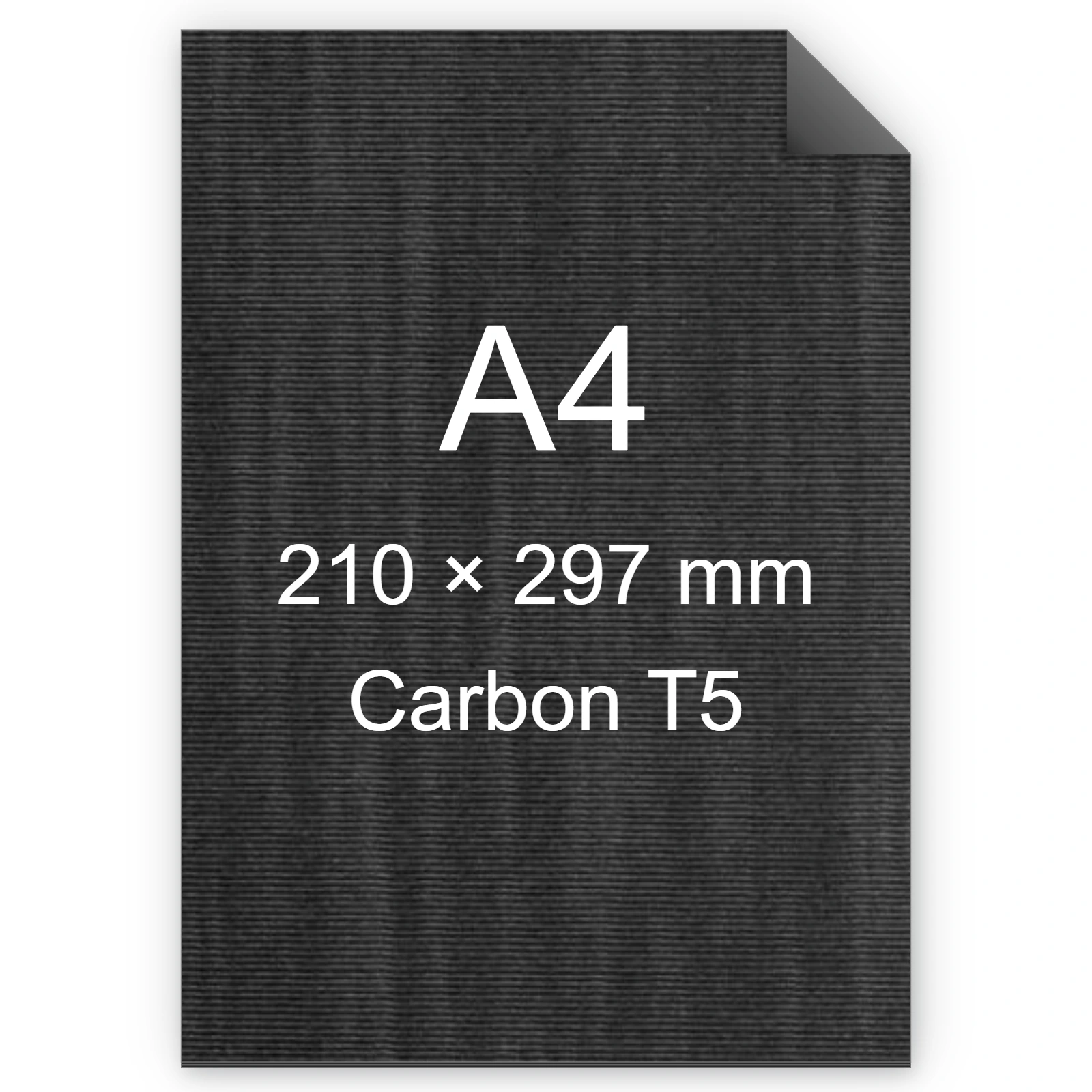 Carta Favini, Classy Covers, 115 g/m², A4, CARBON T5 bra6649