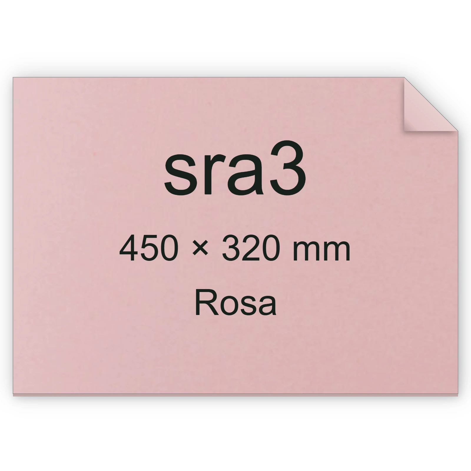 Cartoncino Favini, Burano, 120 g/m², SRA3, ROSA 10 bra796sra3