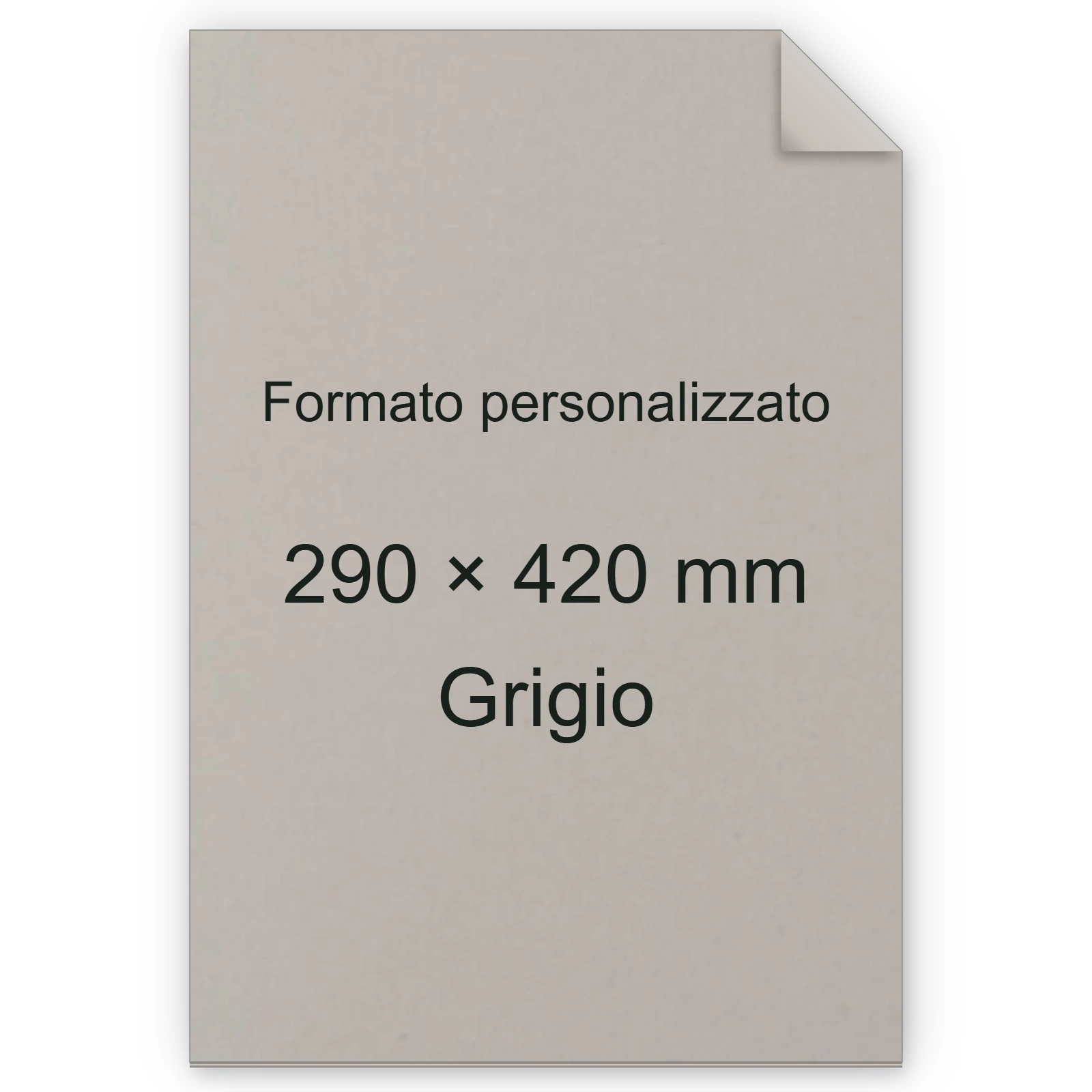 Cartoncino Favini, Burano, 120 g/m², 297x420 mm, GRIGIO 12 bra790A3