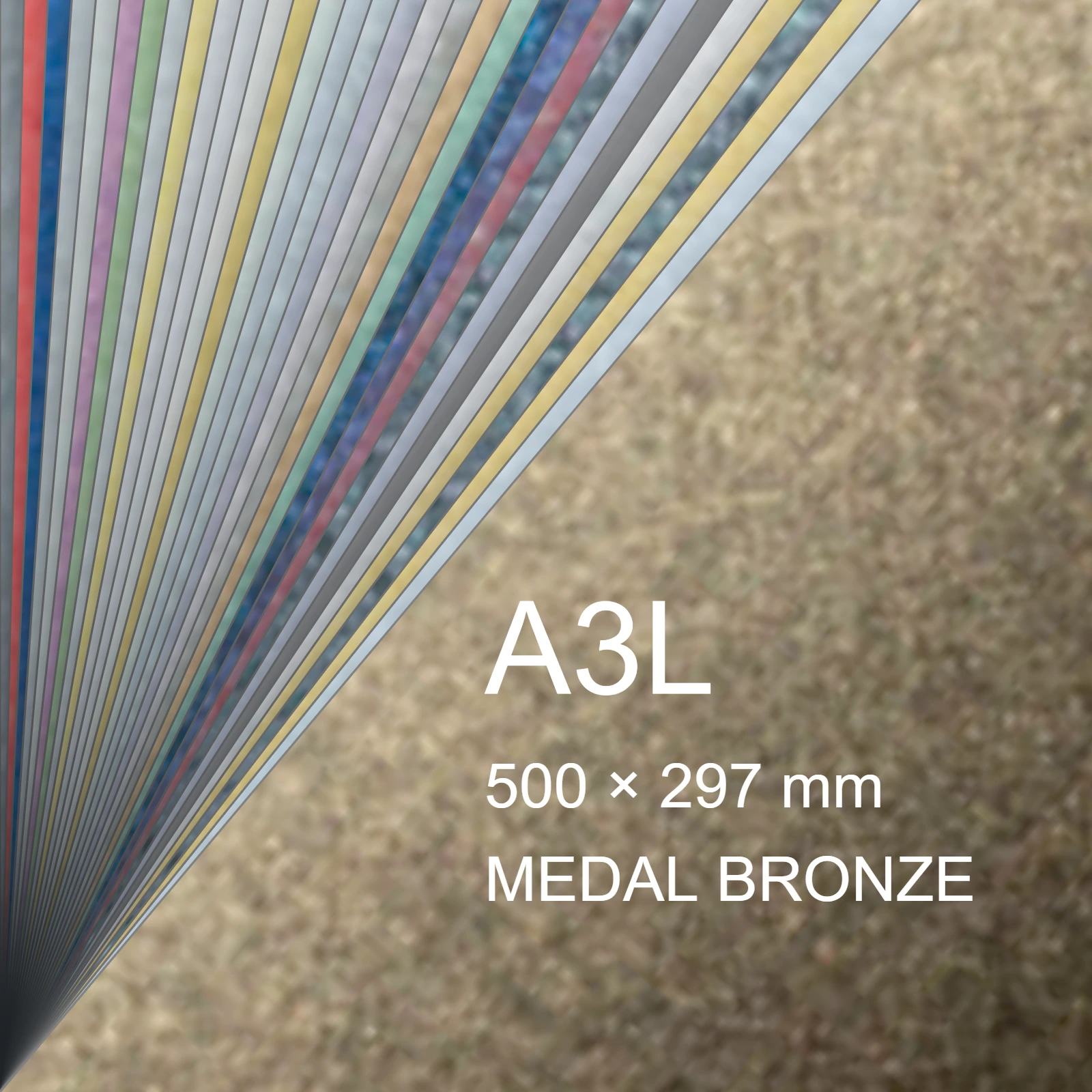 Cartoncino Favini, Majestic Classic, 290 g/m², A3L, MEDAL BRONZE bra757a3l - immagine aggiuntiva