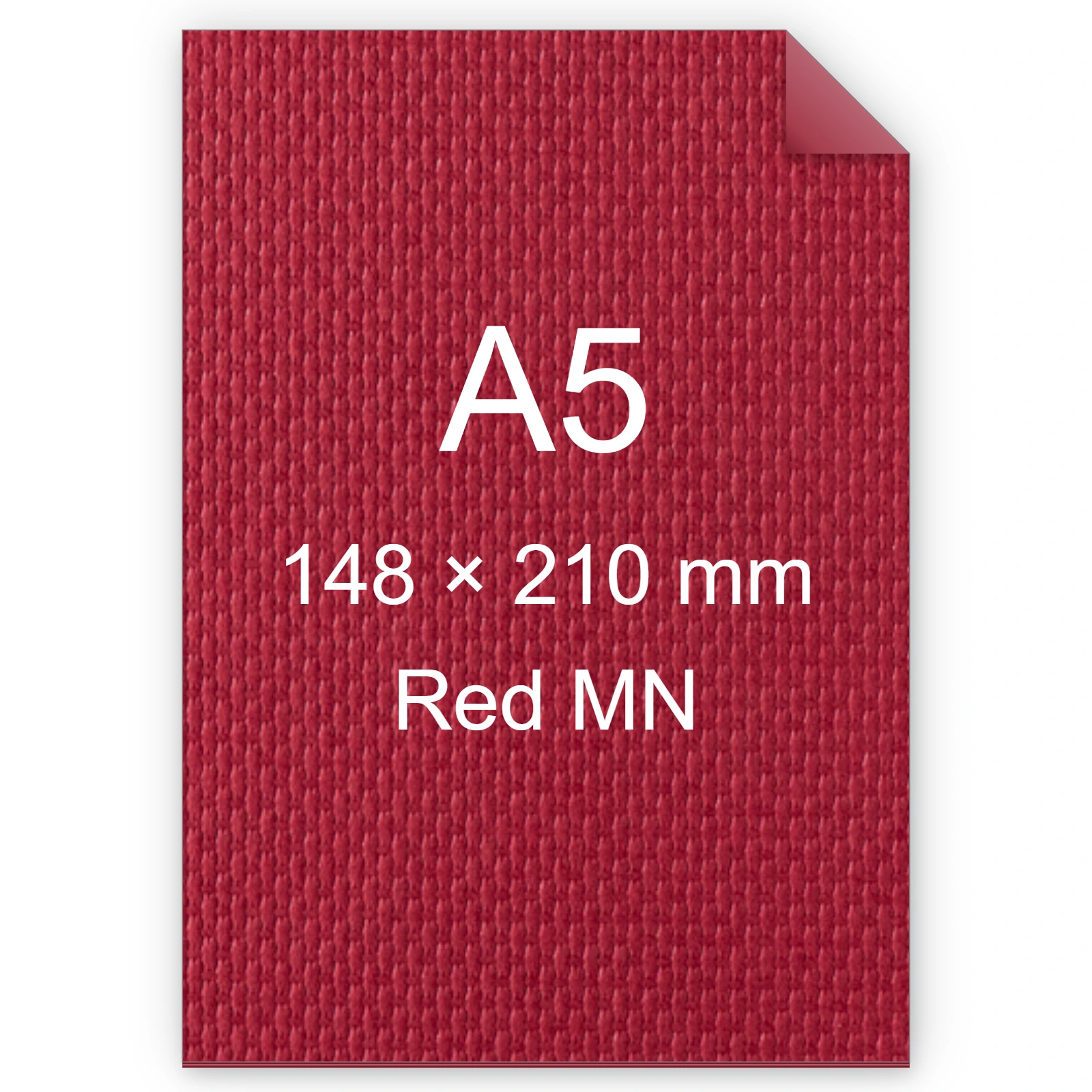 Cartoncino Favini, Classy Covers, 120 g/m², A5, RED MN bra6618a5