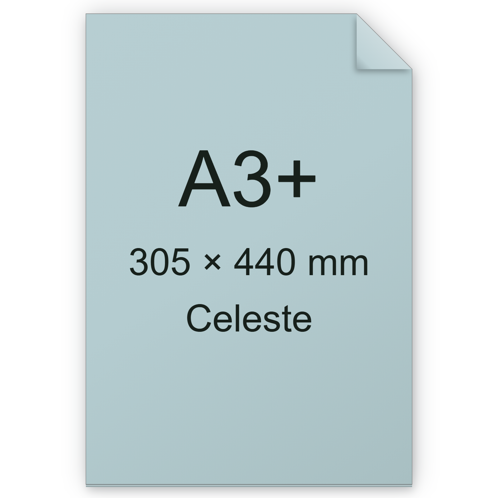 Carta Favini, Burano, 90 g/m², A3+, CELESTE 03 bra834a3+