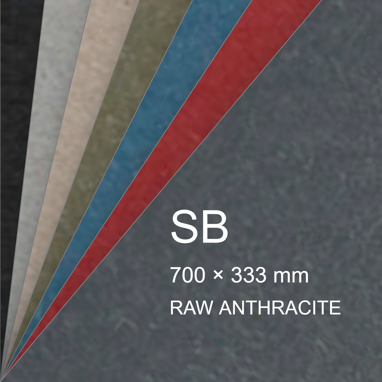 Cartoncino Favini, Shiro Echo Raw, 350 g/m², SB, RAW ANTHRACITE bra6674sb - immagine aggiuntiva