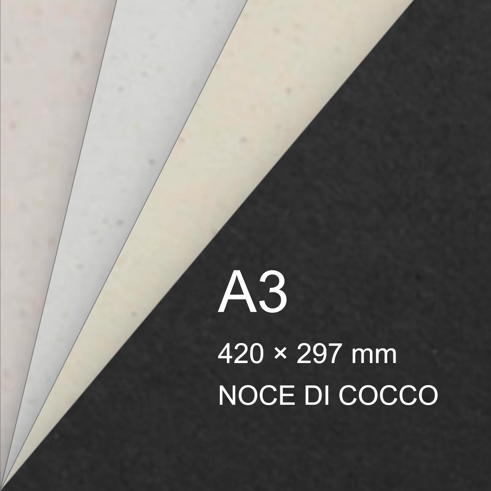 Carta Favini, Crush, 100 g/m², A3, NOCE DI COCCO bra6722a3 - immagine aggiuntiva