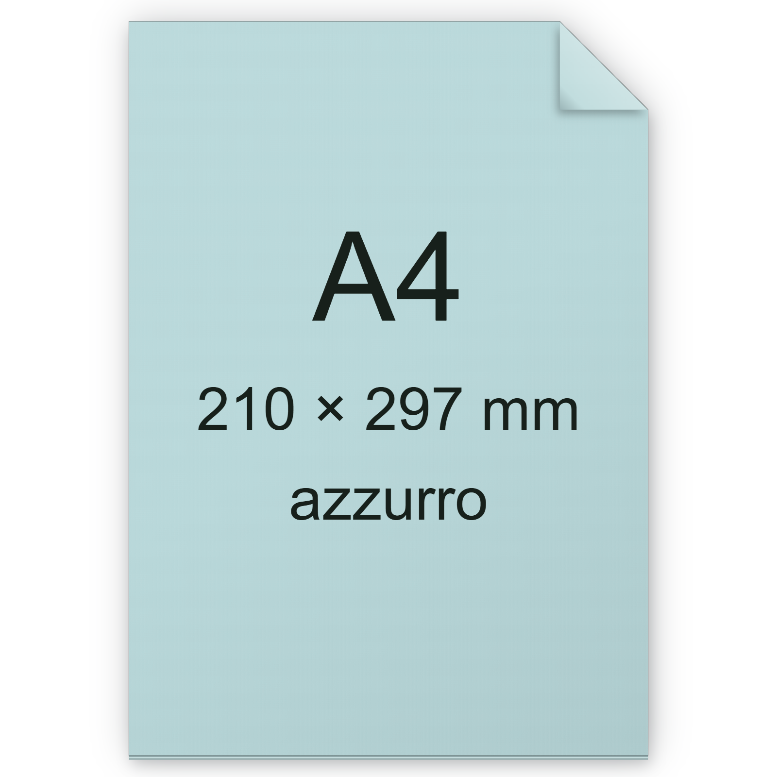 Cartoncino Cordenons Formosa myRecy FSR AZZURRO, A4, 140gr BRA3204