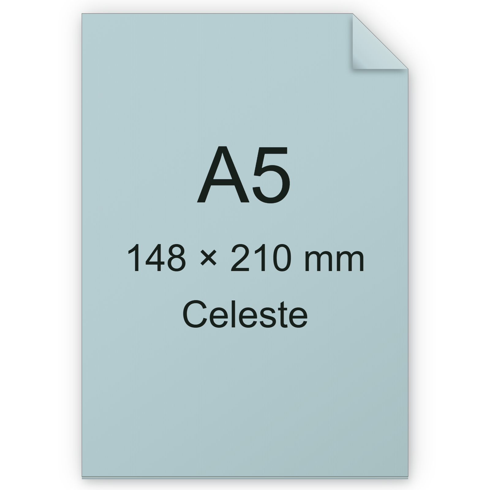 Cartoncino Favini, Burano, 200 g/m², A5, CELESTE 03 BRA836a5