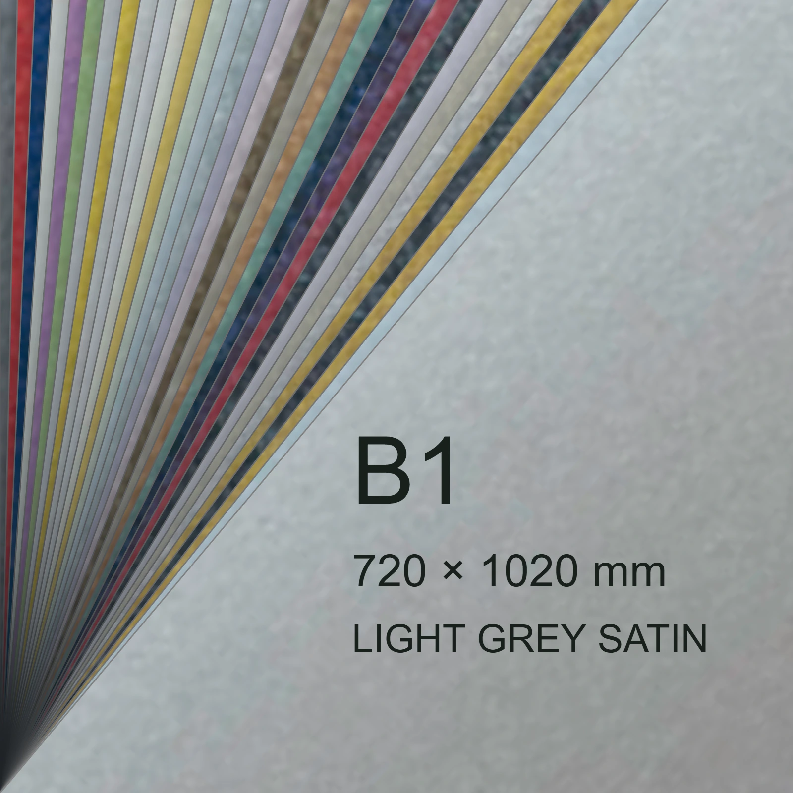 Cartoncino Favini, Majestic Satin, 290 g/m², B1, LIGHT GREY SATIN bra980b1 - immagine aggiuntiva