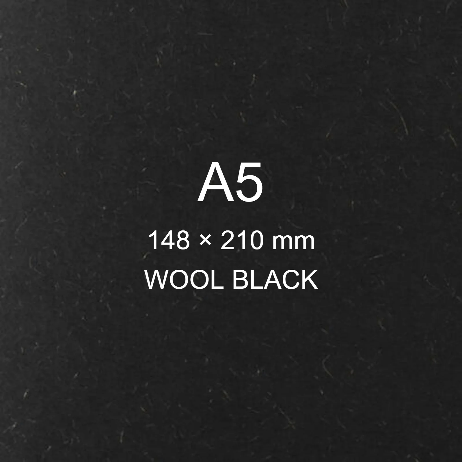 Cartoncino Favini, Refit, 360 g/m², A5, WOOL BLACK bra6745a5 - immagine aggiuntiva