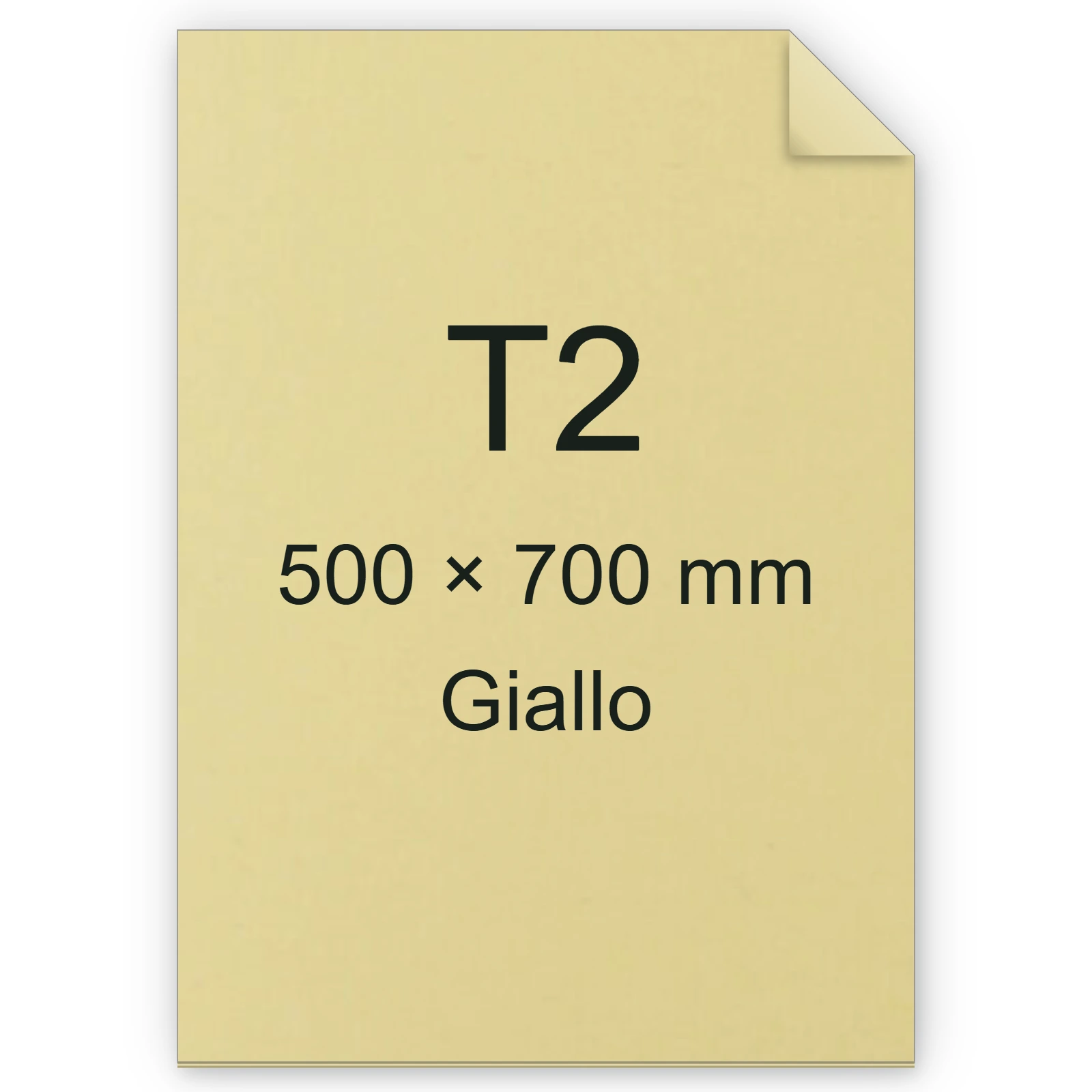 Cartoncino Favini, Burano, 120 g/m², T2, GIALLO 07 bra794T2