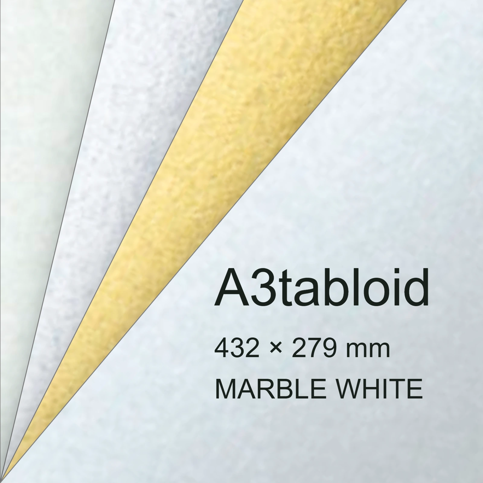 Cartoncino Favini, Majestic Digital HP Indigo, 120 g/m², A3tabloid, MARBLE WHITE bra6541a3tabloid - immagine aggiuntiva