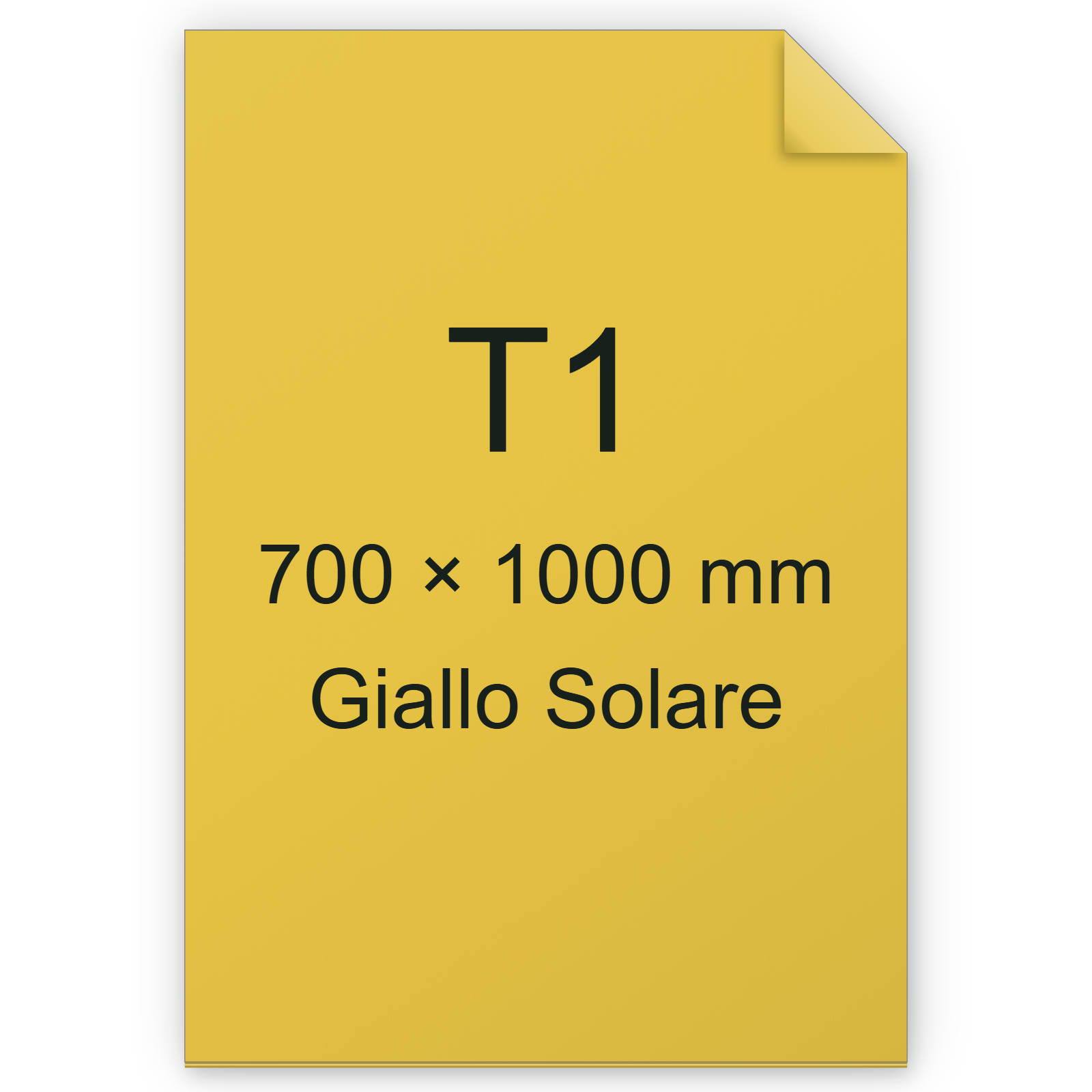 Cartoncino Favini, Burano, 200 g/m², T1, GIALLO SOLARE 53 BRA588t1