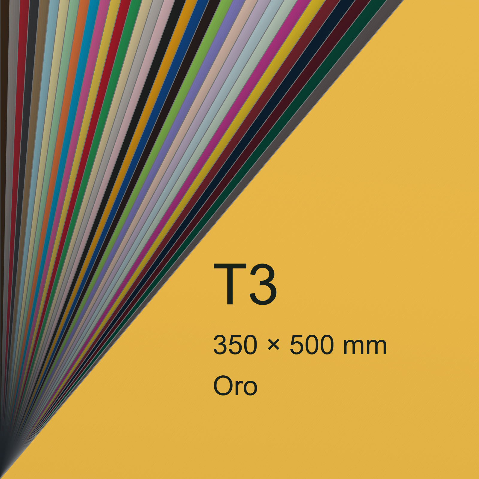 Cartoncino Favini, Burano, 140 g/m², T3, ORO 11 bra566T3 - immagine aggiuntiva