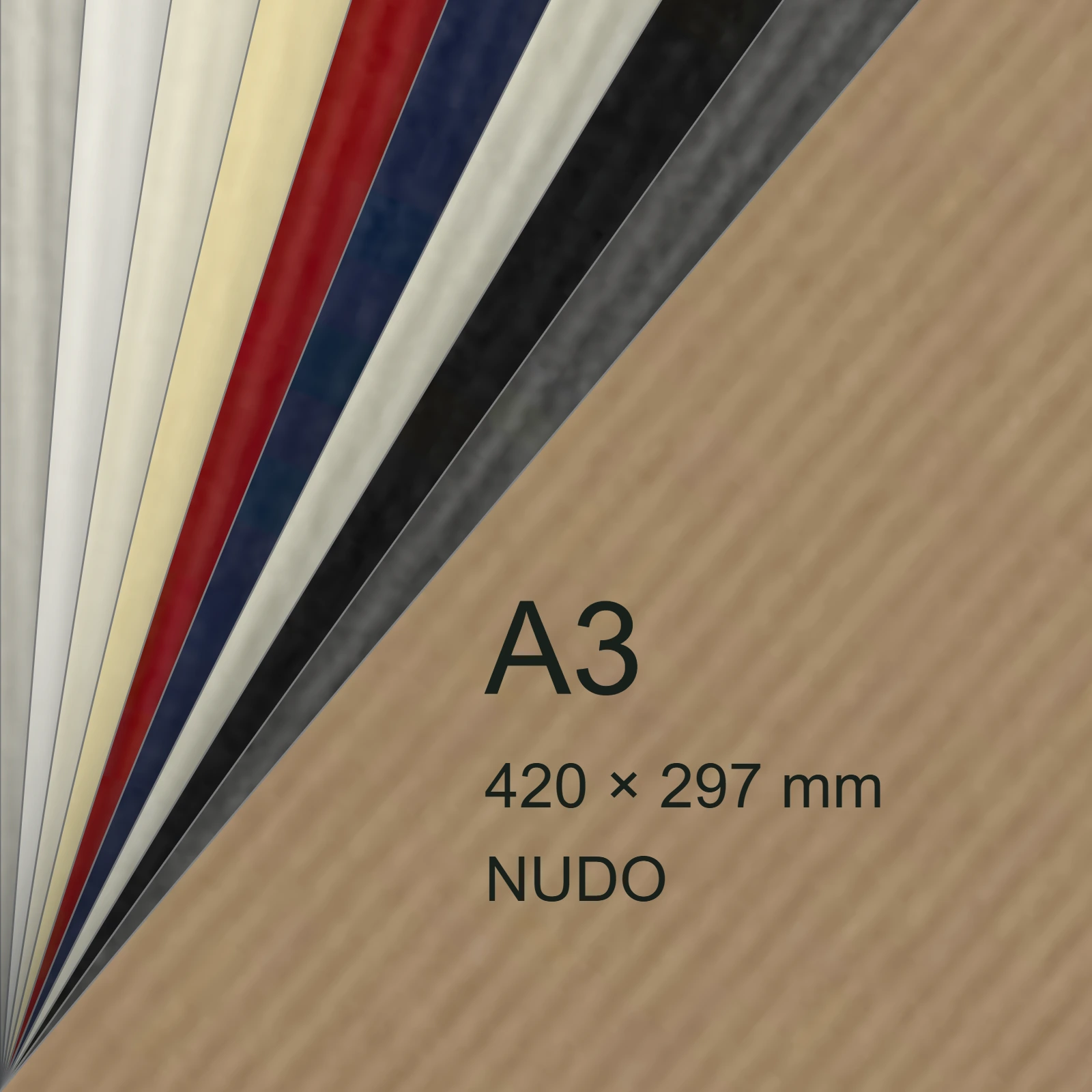 Cartoncino Favini, Twill, 240 g/m², A3, NUDO bra6676a3 - immagine aggiuntiva