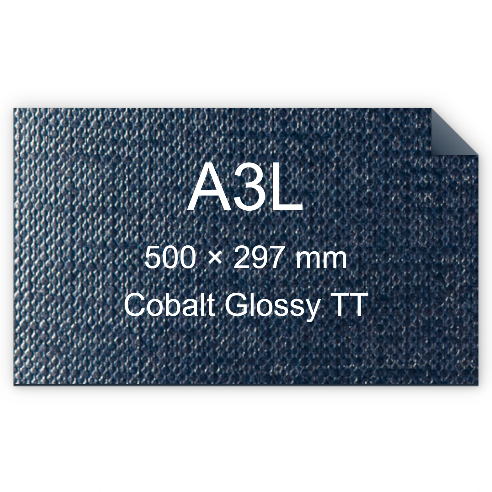 Cartoncino Favini, Classy Covers, 125 g/m², A3L, COBALT GLOSSY TT bra6637a3l