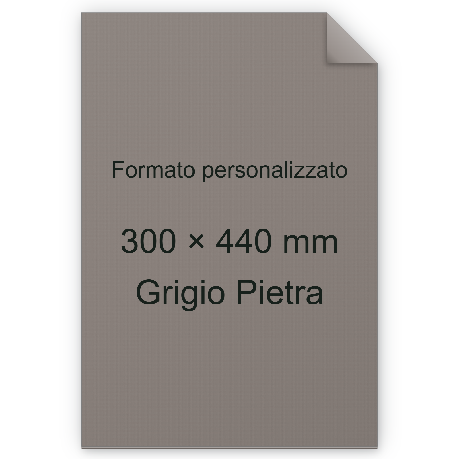 Cartoncino Favini, Burano, 140 g/m², 300x440 mm, GRIGIO PIETRA 14 bra1811A3+