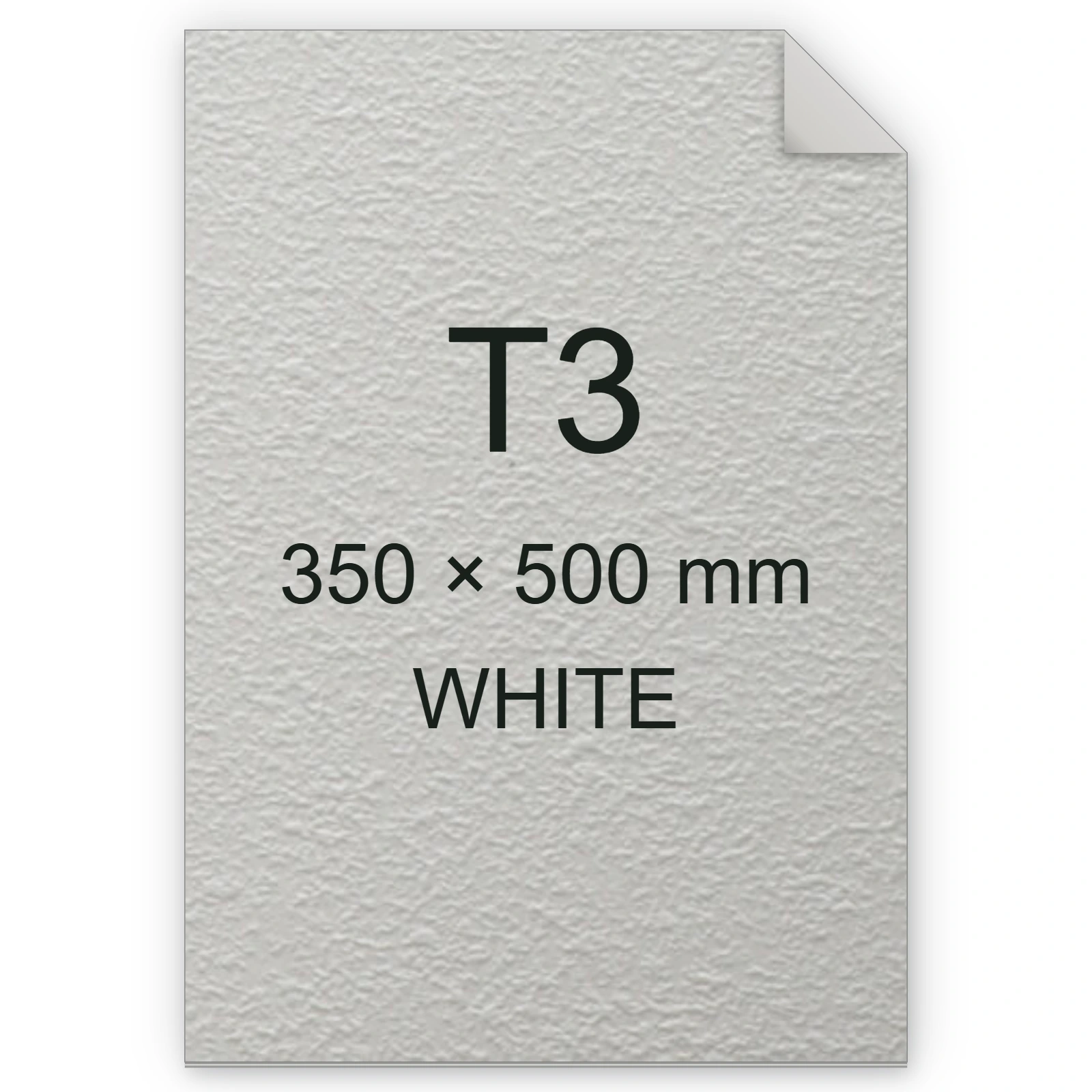 Cartoncino Favini, Tokyo, 350 g/m², T3, WHITE bra6602t3