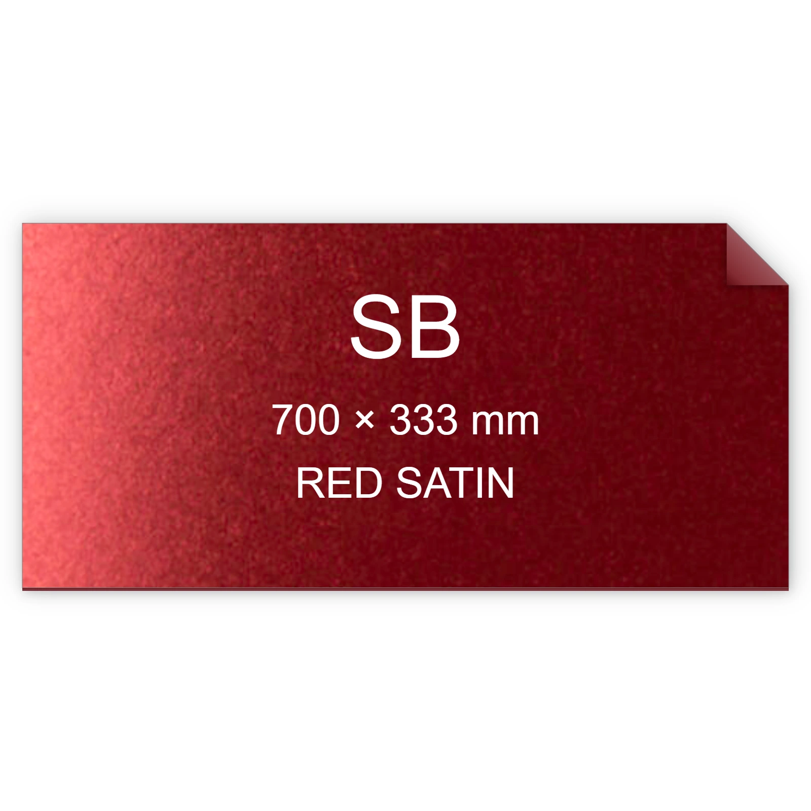 Cartoncino Favini, Majestic Satin, 290 g/m², SB, RED SATIN bra1018sb